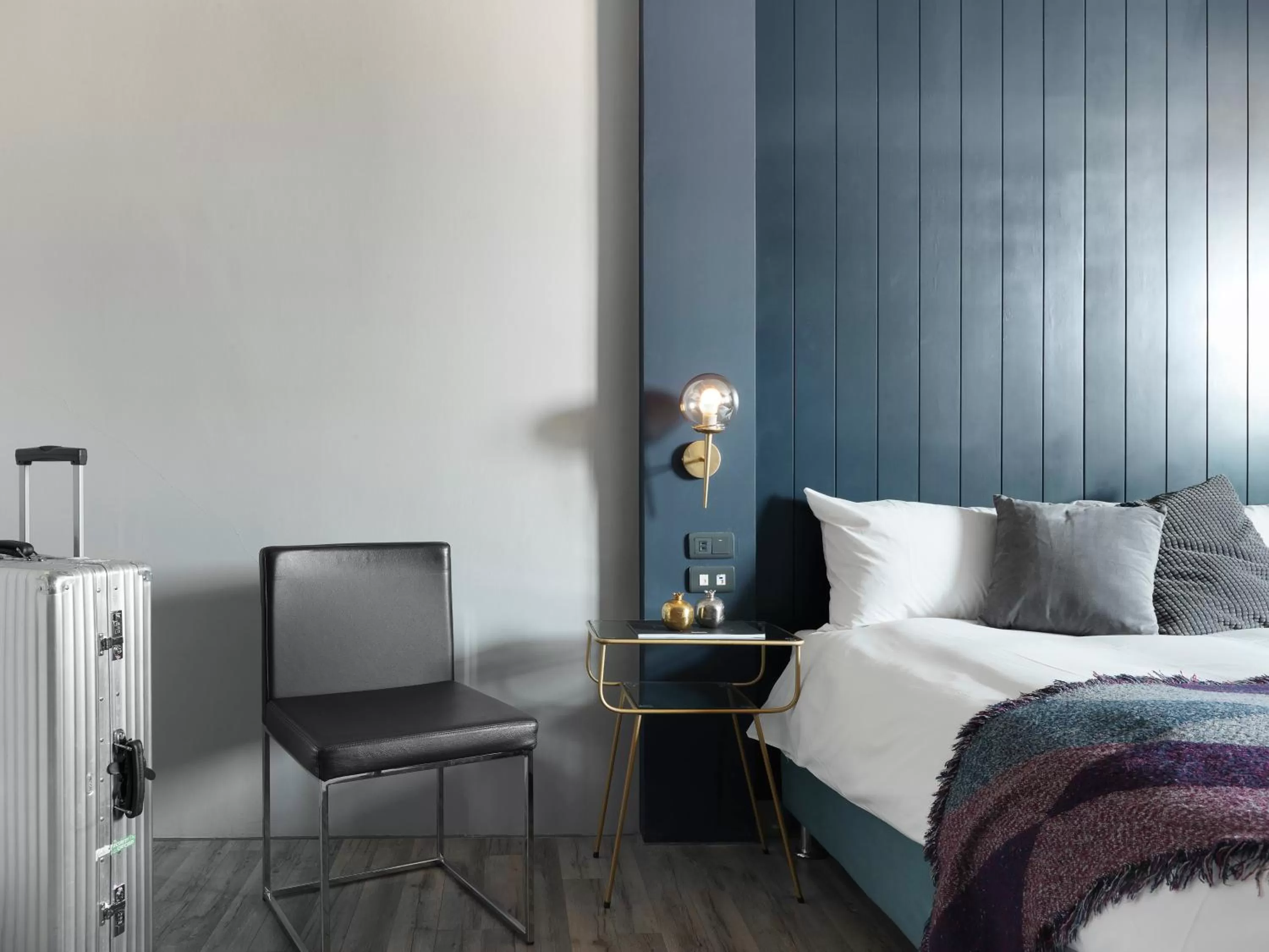 Decorative detail, Bed in Mr.Mantter