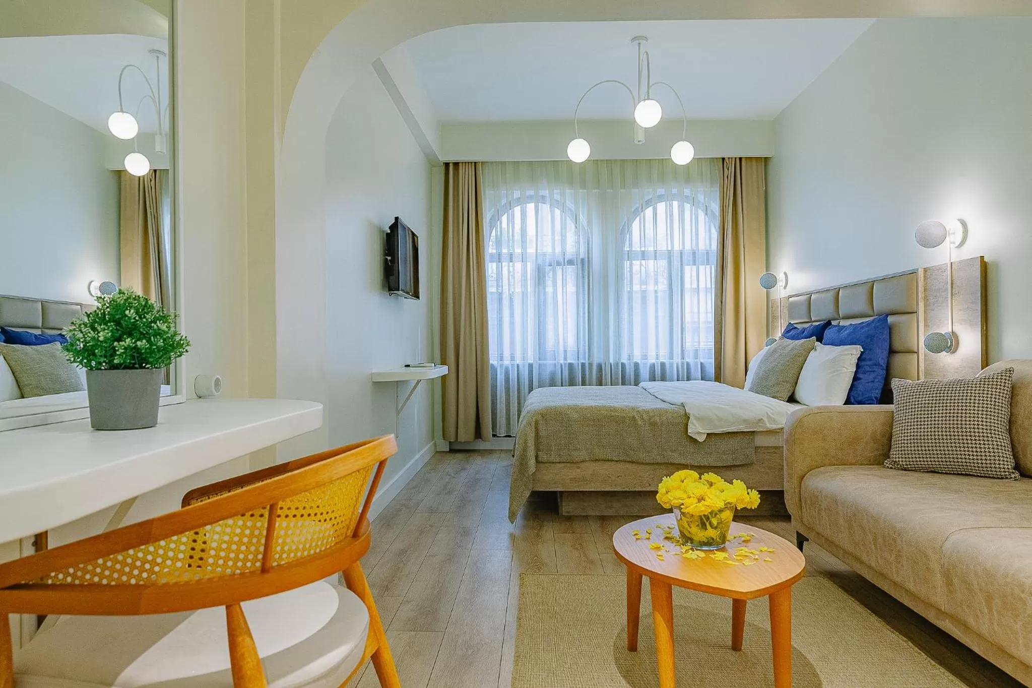 Seating area in The Wilson Galata Hotel