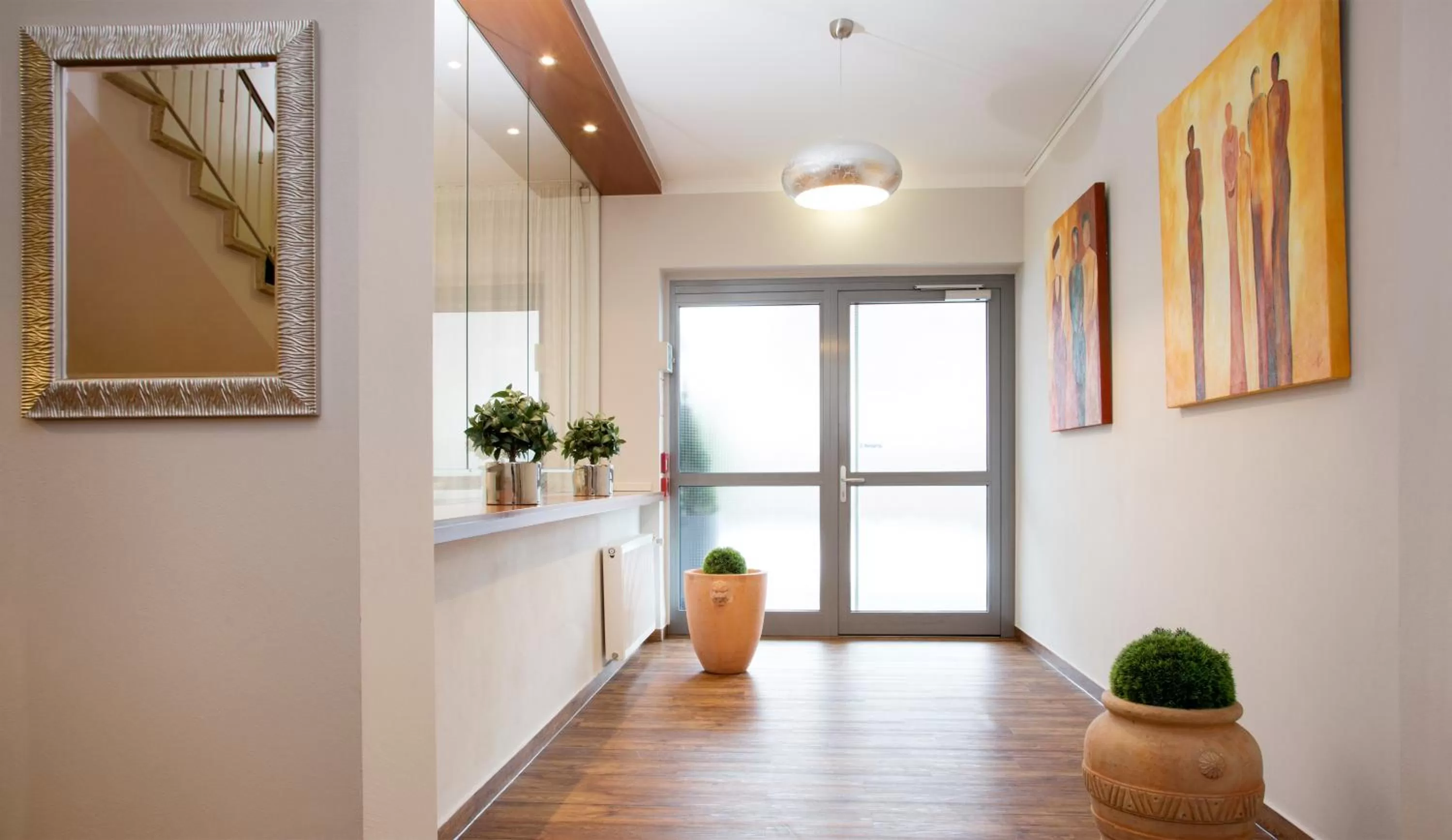 Lobby or reception in Parkhotel Lippstadt