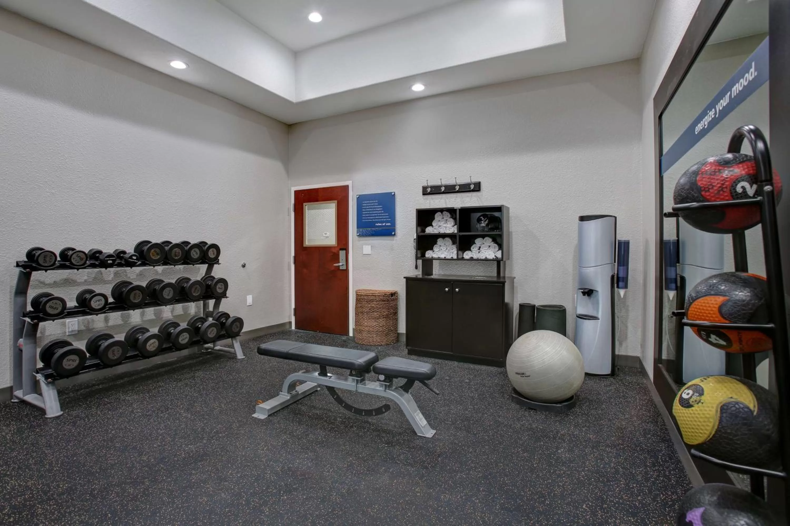 Fitness centre/facilities in Hampton Inn & Suites Dallas-DeSoto