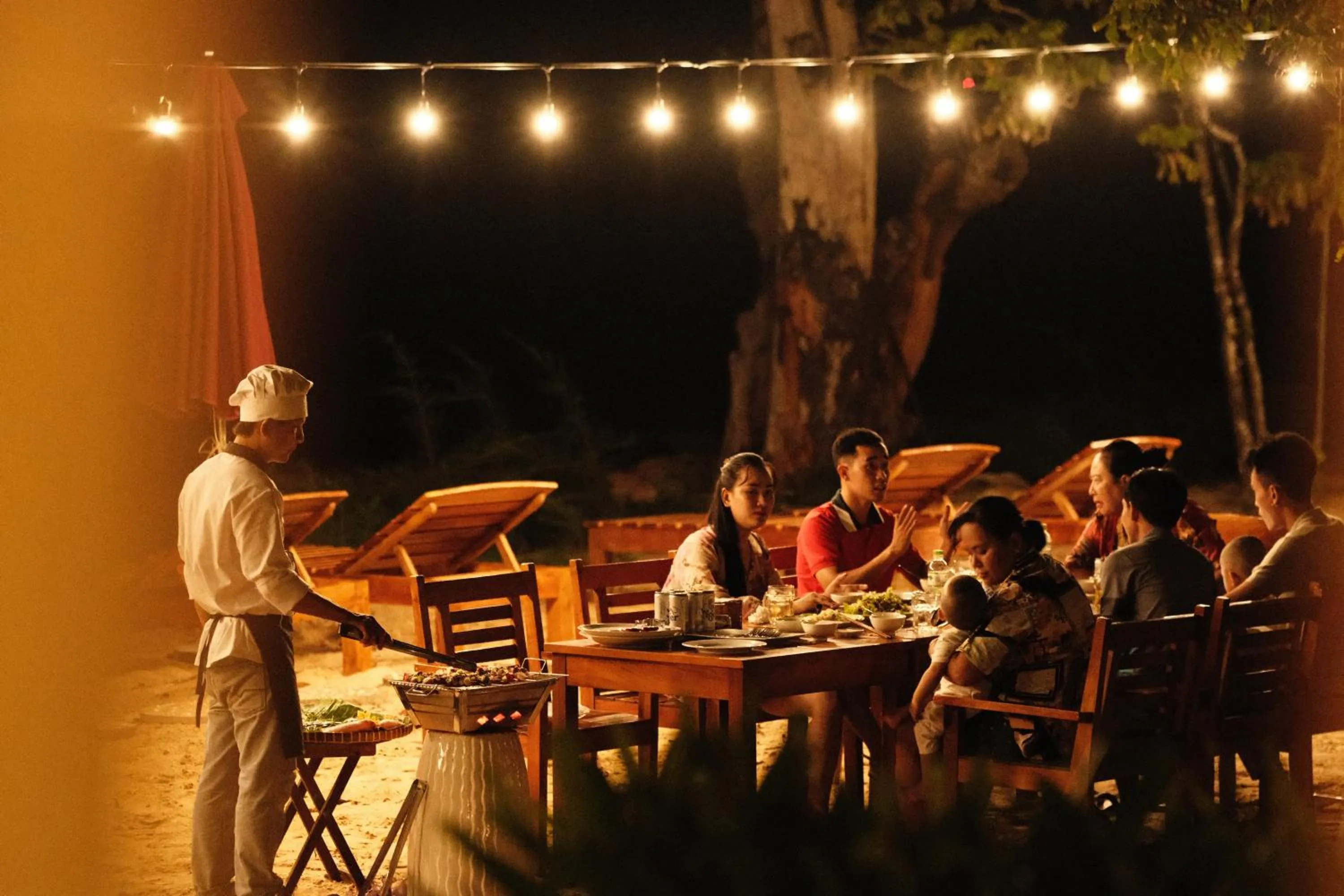BBQ facilities in Wild Beach Phu Quoc Resort