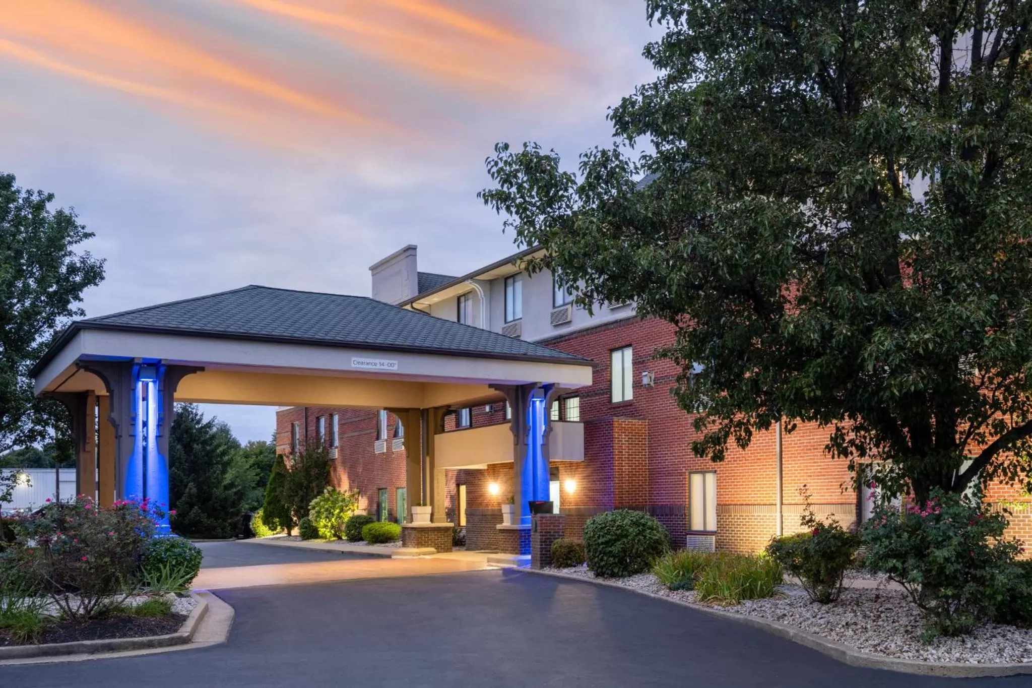 Property building in Holiday Inn Express Corydon by IHG