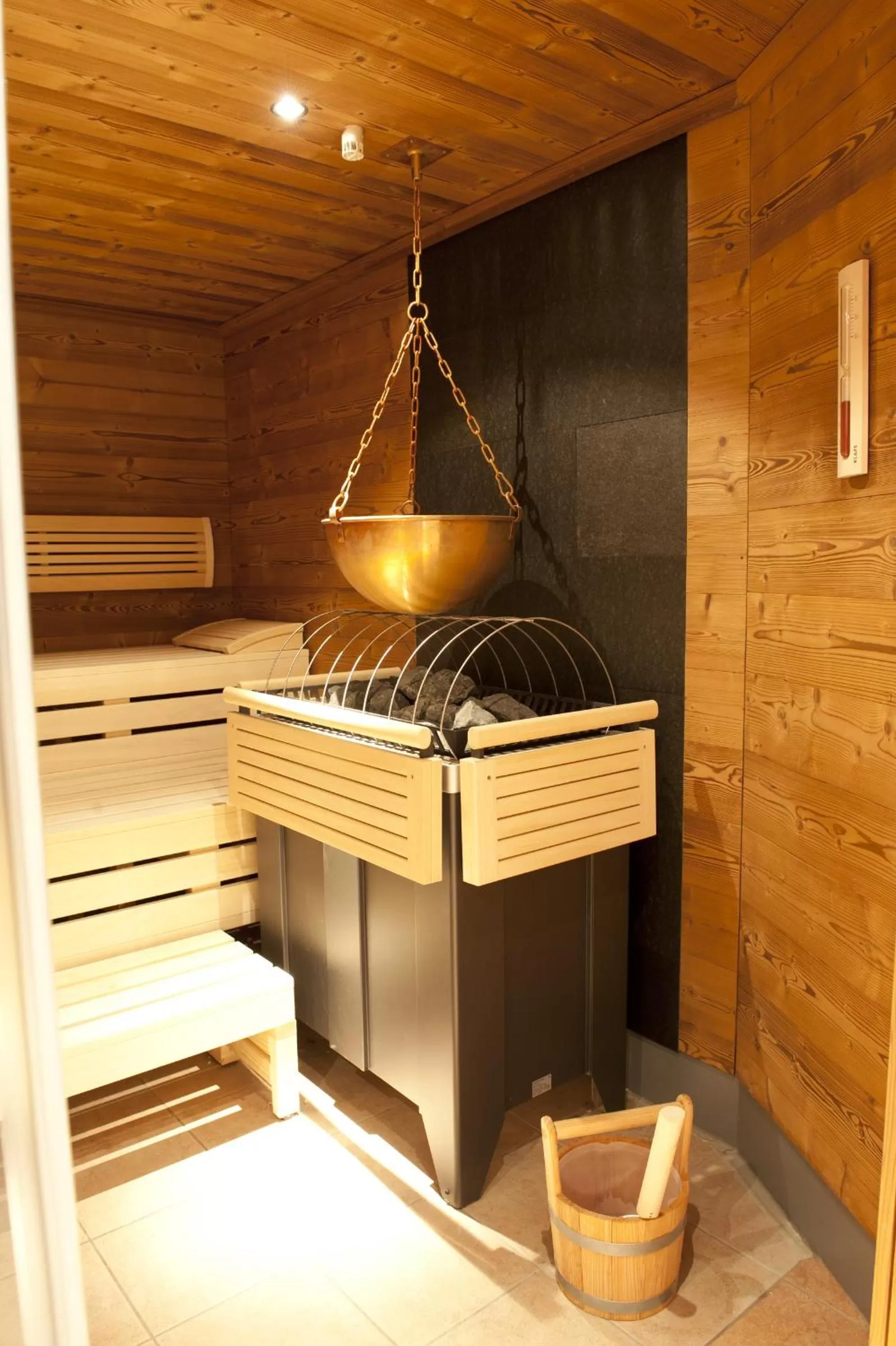 Sauna in Alpenhotel Tirolerhof