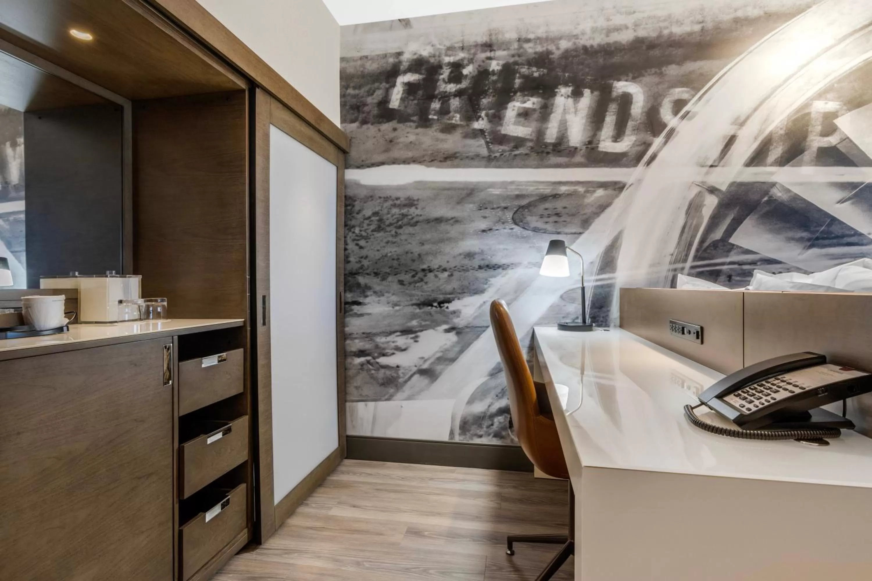 wardrobe in Cambria Hotel - Arundel Mills BWI Airport