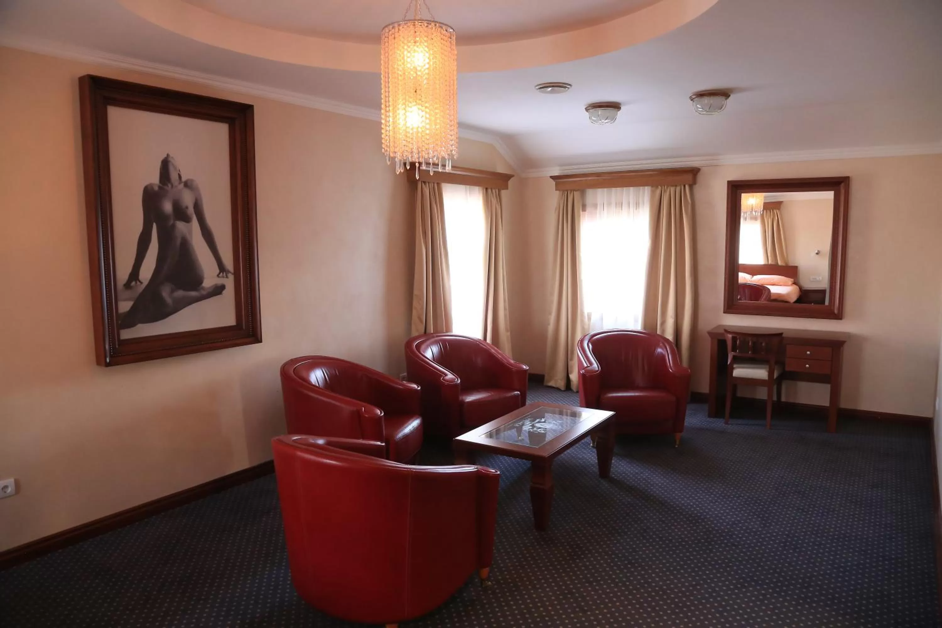 Decorative detail, Seating Area in Hotel Village