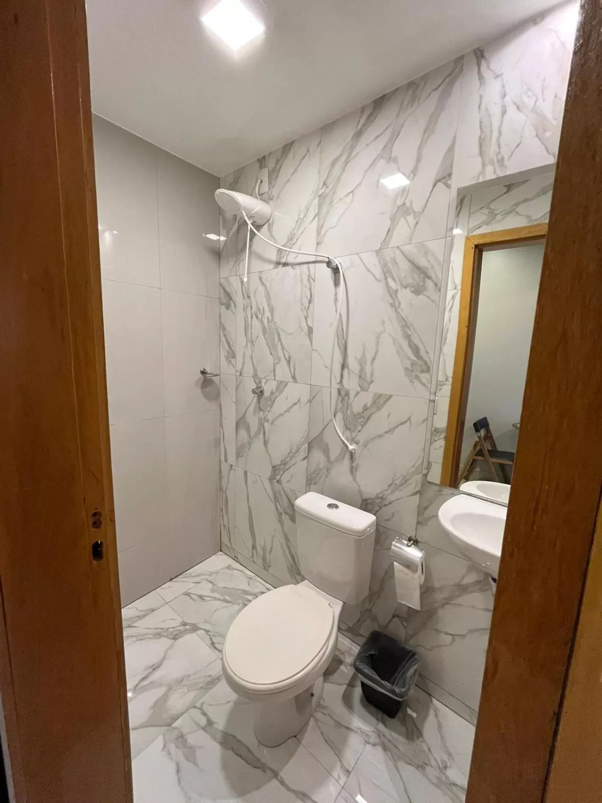 Bathroom in Riacho Hotel