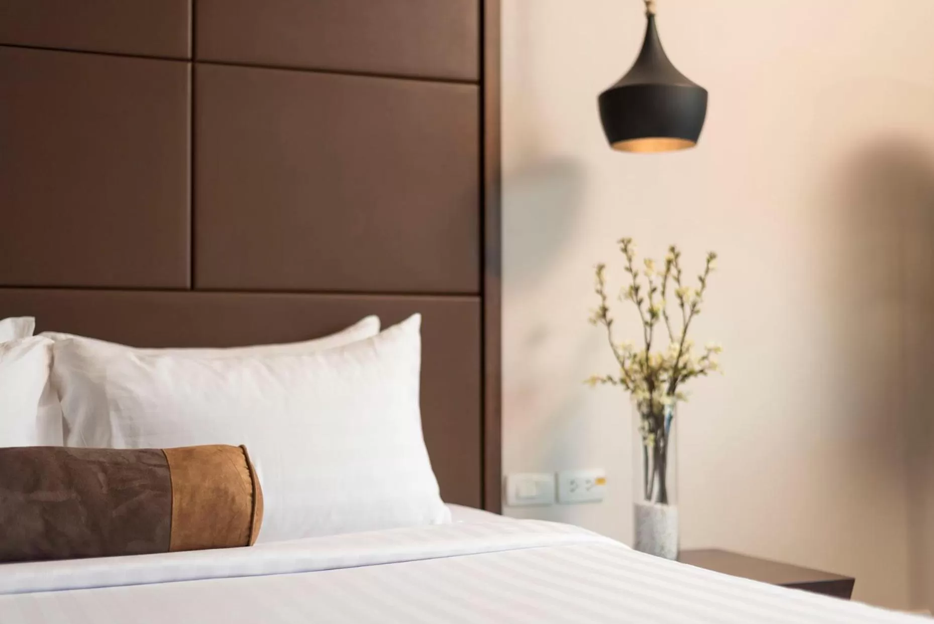 Decorative detail, Bed in Casa Nithra Bangkok