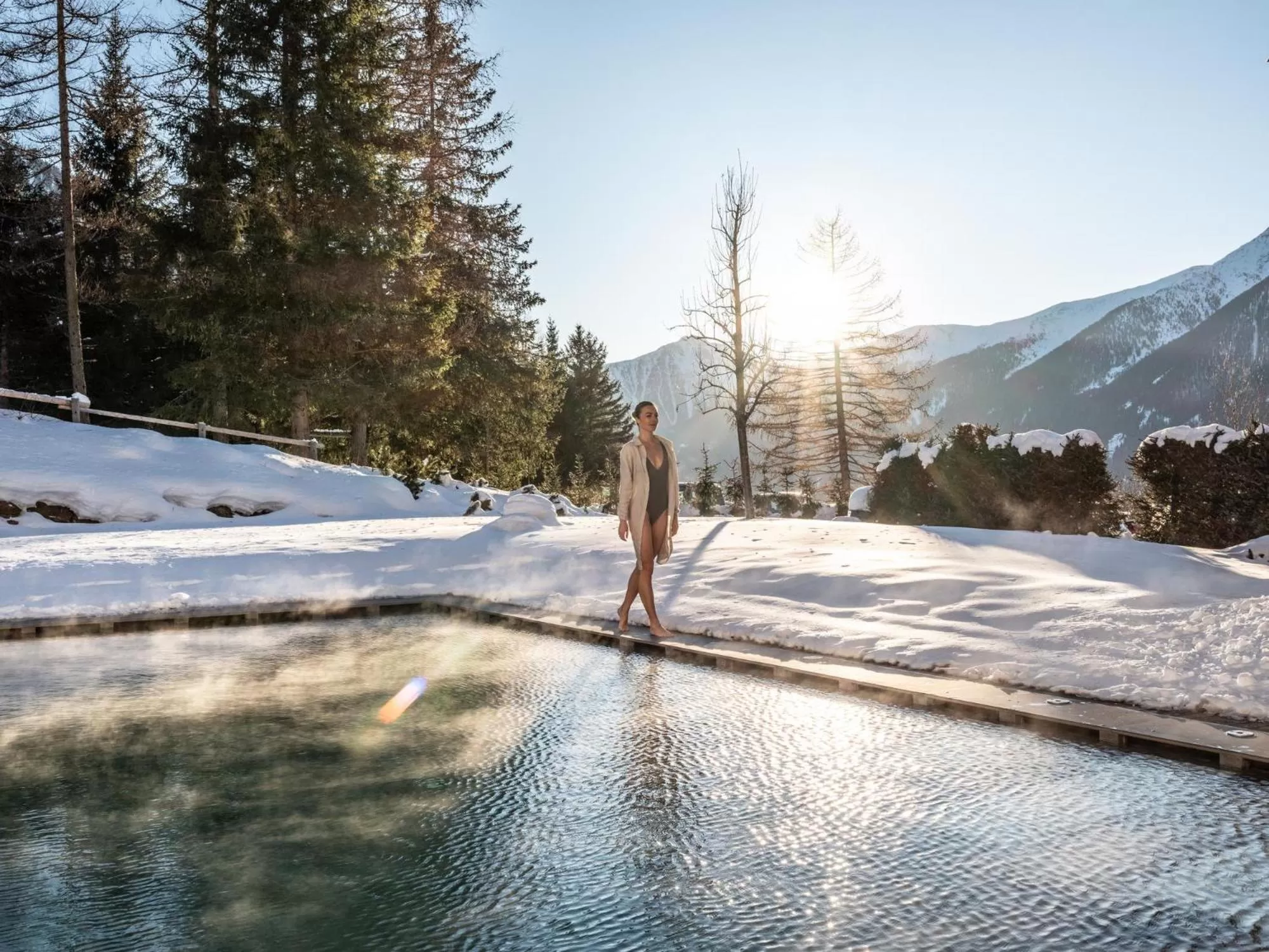 Swimming pool in Falkensteiner Hotel Antholz - Adults only