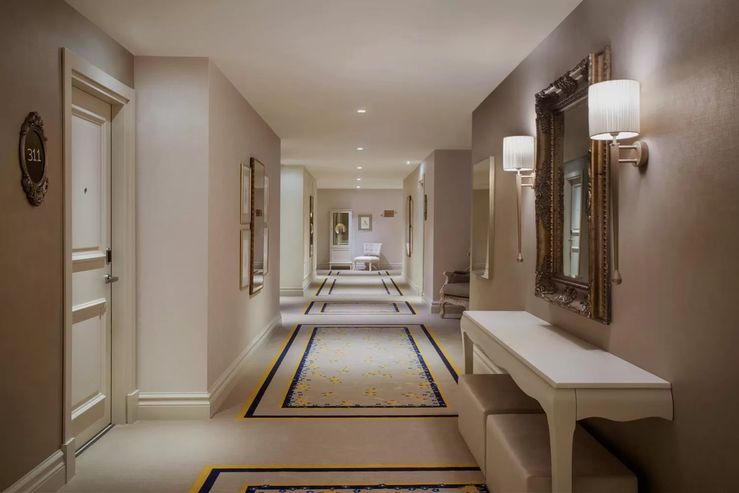 Floor plan in Lazzoni Hotel