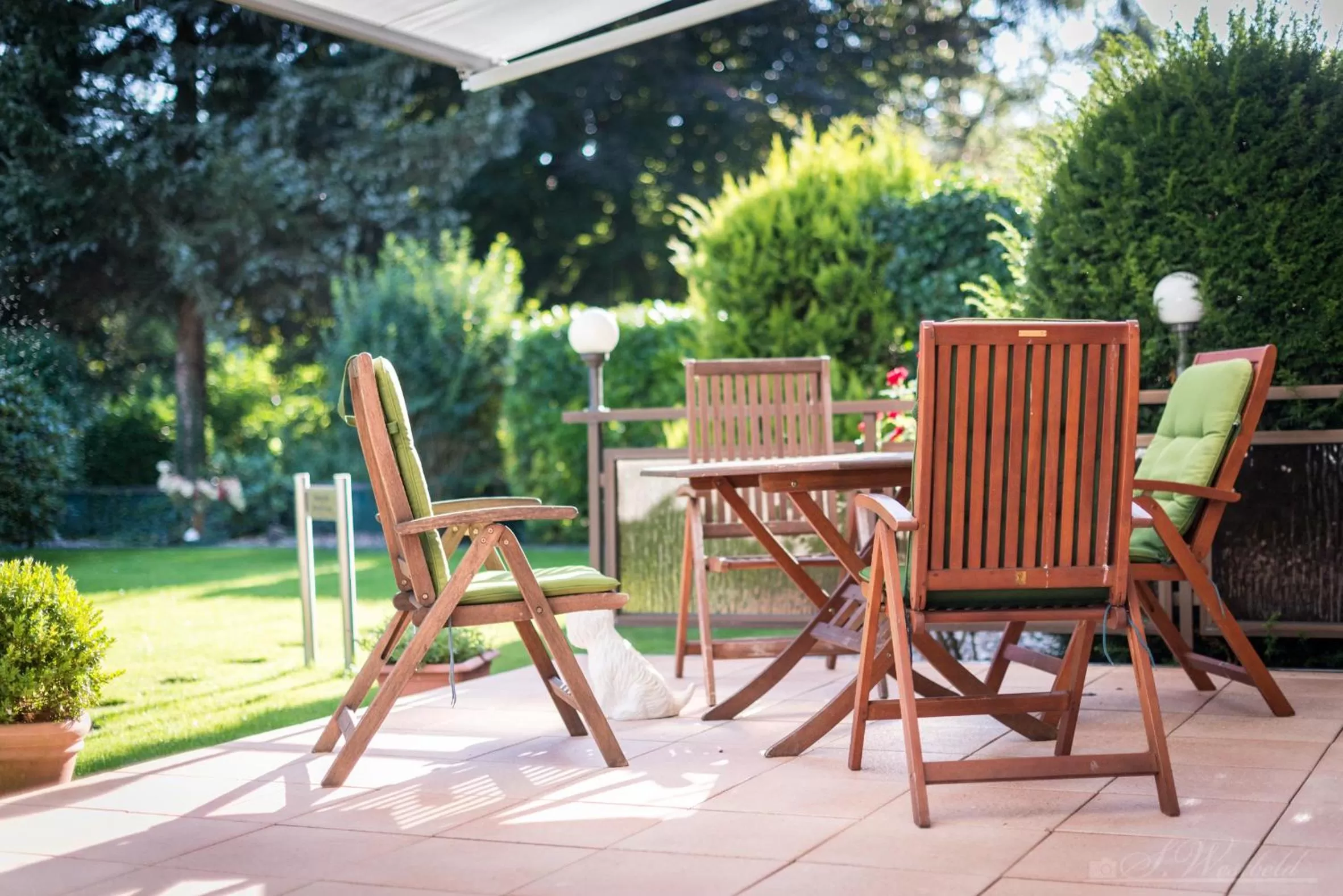 Patio in Hotel Haus am Zoo