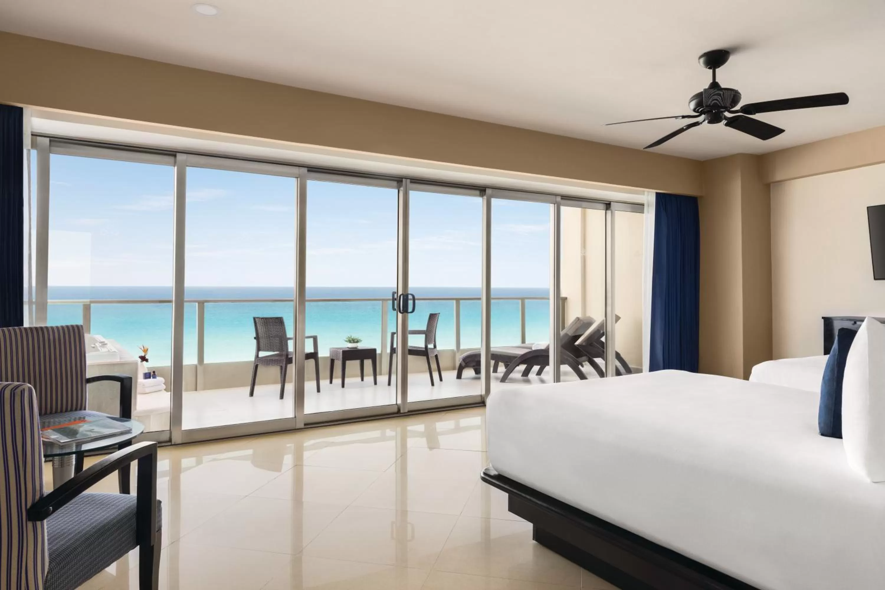 Photo of the whole room, Bed in Seadust Cancun Family Resort - All Inclusive