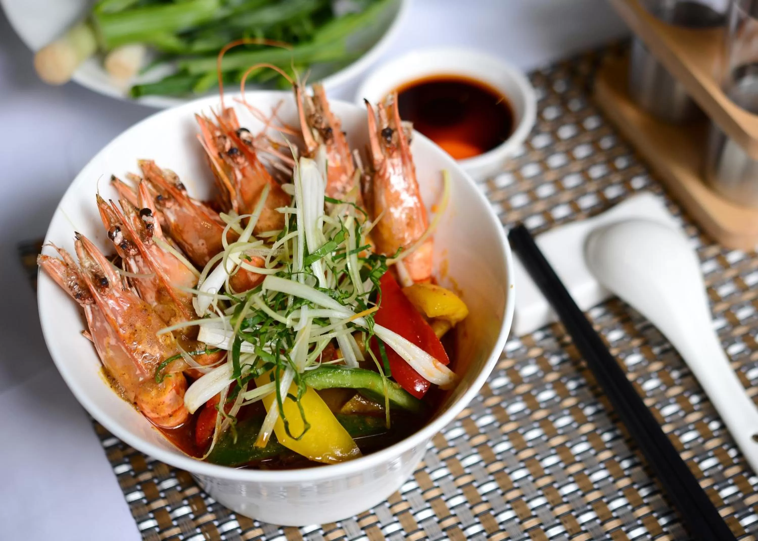 Food close-up in The Chi Boutique Hotel