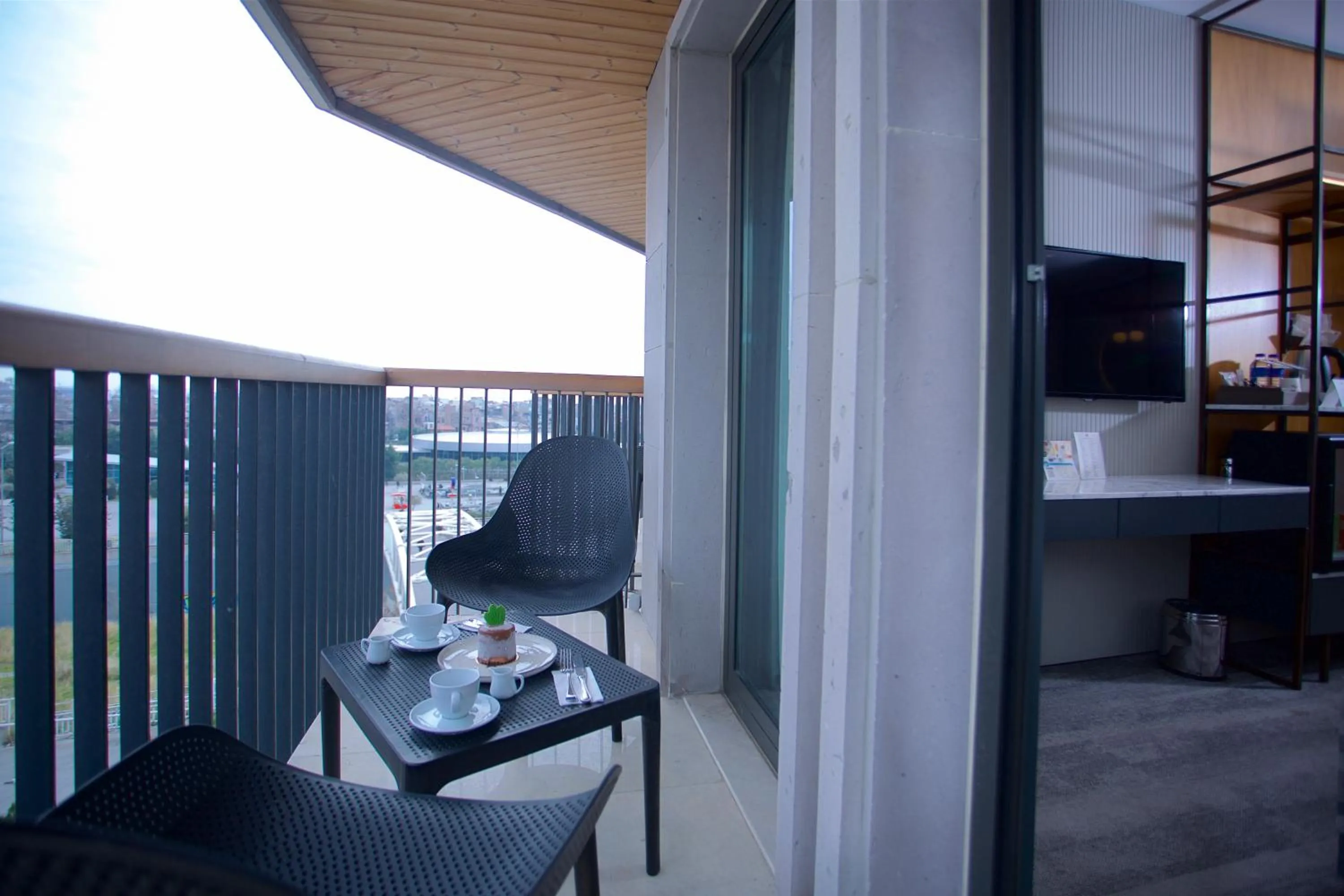 Balcony/Terrace in Dosso Dossi Hotels Yenikapı