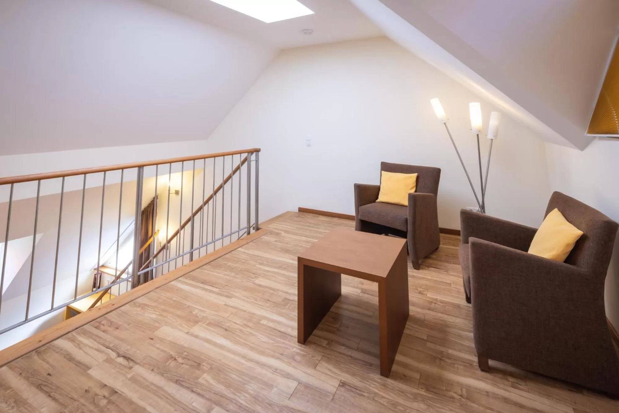 Seating area in Altstadthof Freinsheim