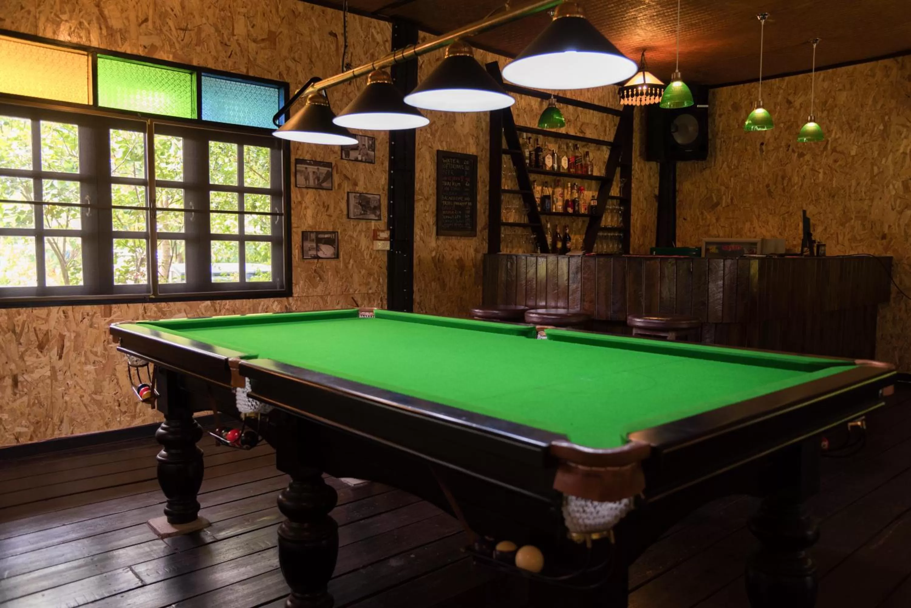 Communal lounge/ TV room in Little Village Chiang Mai