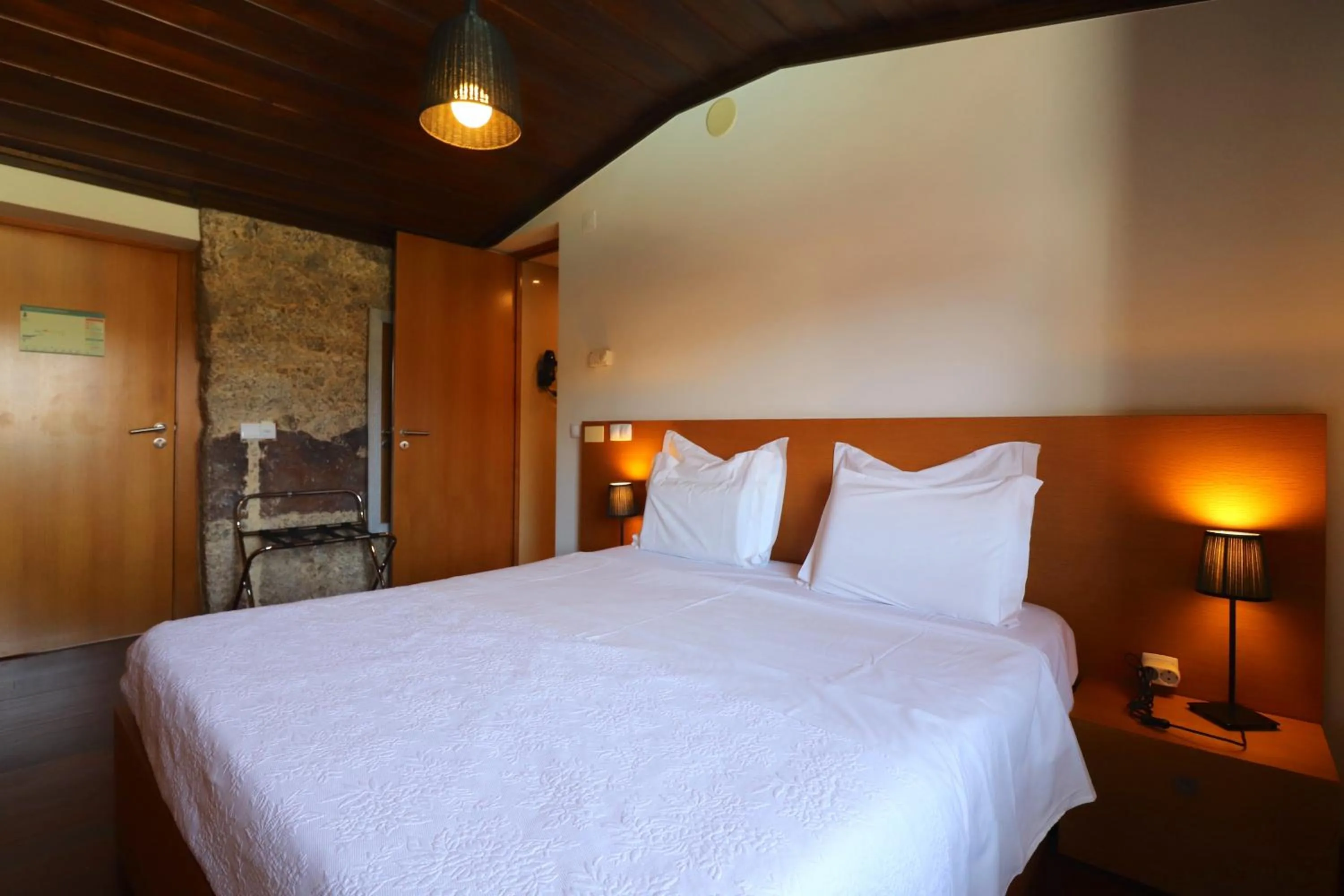 View (from property/room), Bed in Hotel Rural Alves - BRAGA - Casa Alves de Torneiros