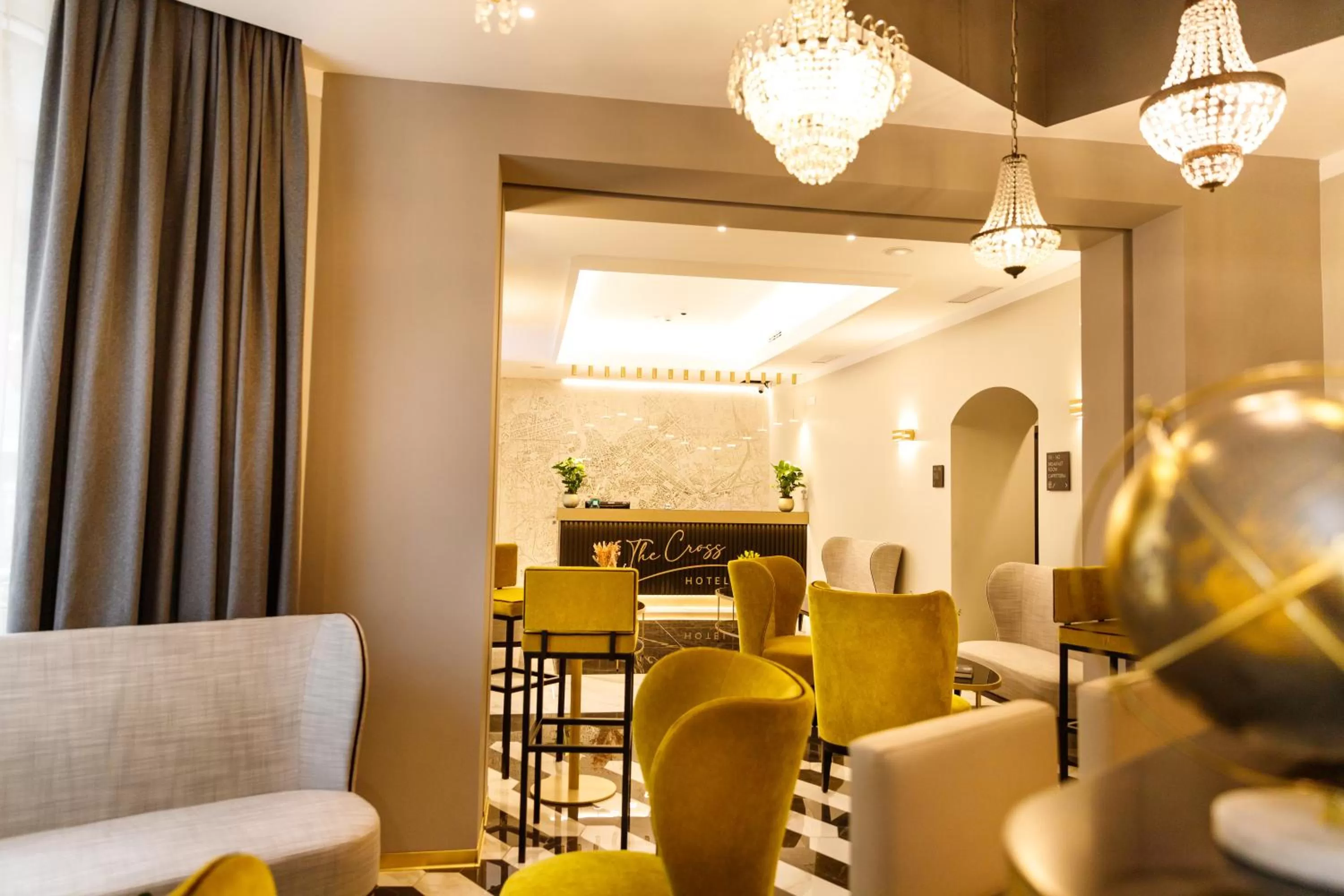 Lobby or reception in The Cross Hotel