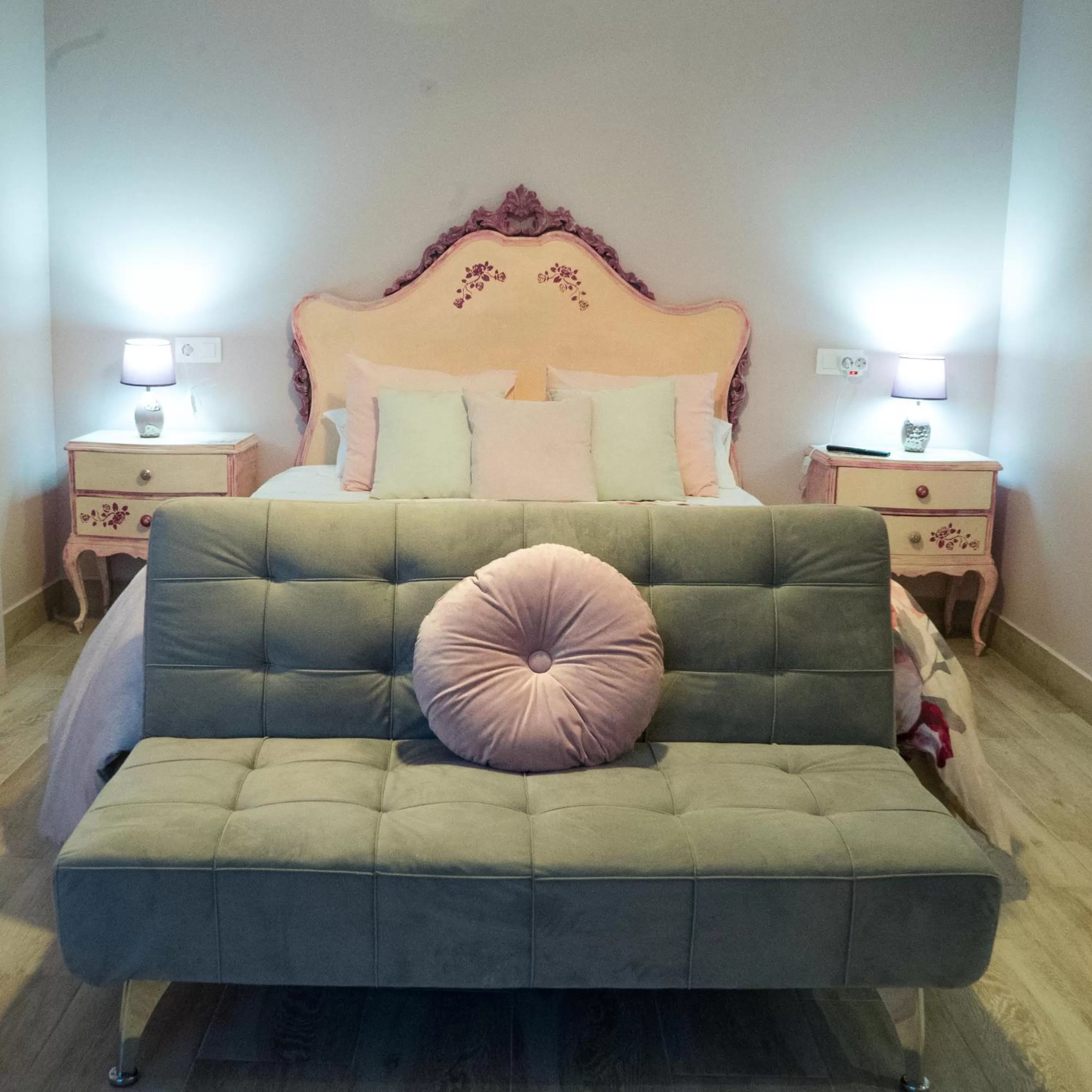 Bed in Cabezo Buñuel Hostal