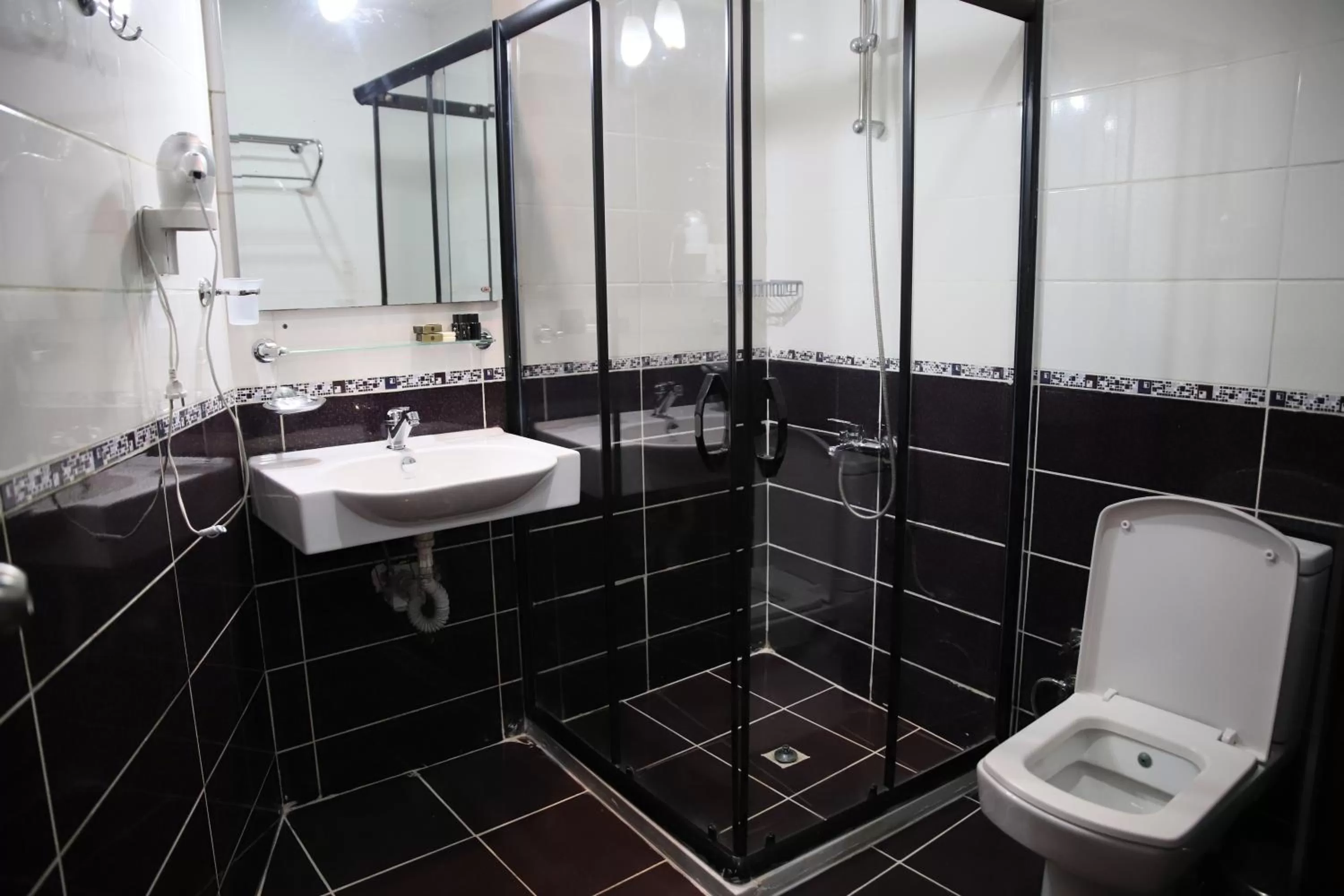 Bathroom in Basileus Hotel