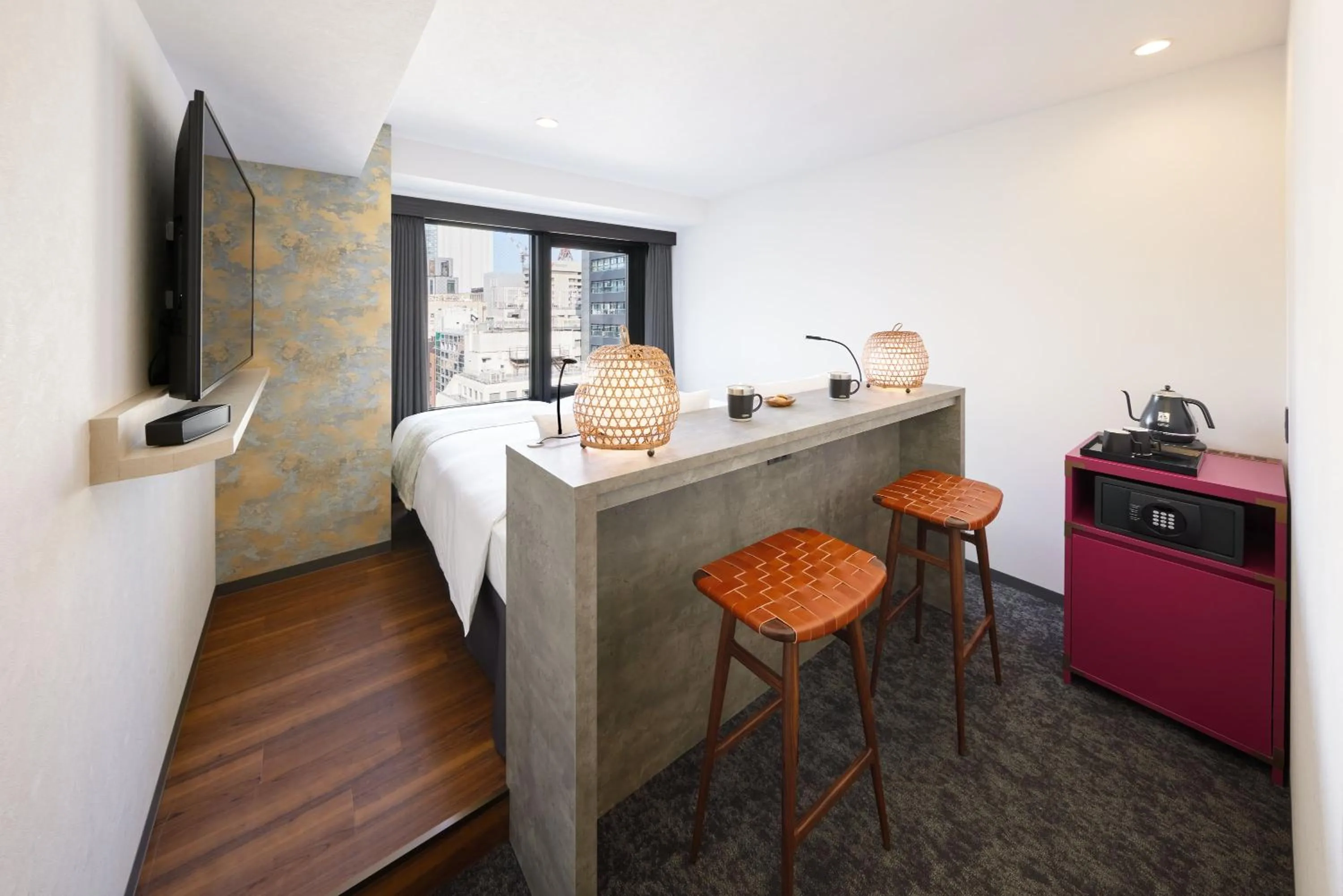 Photo of the whole room in the b ginza