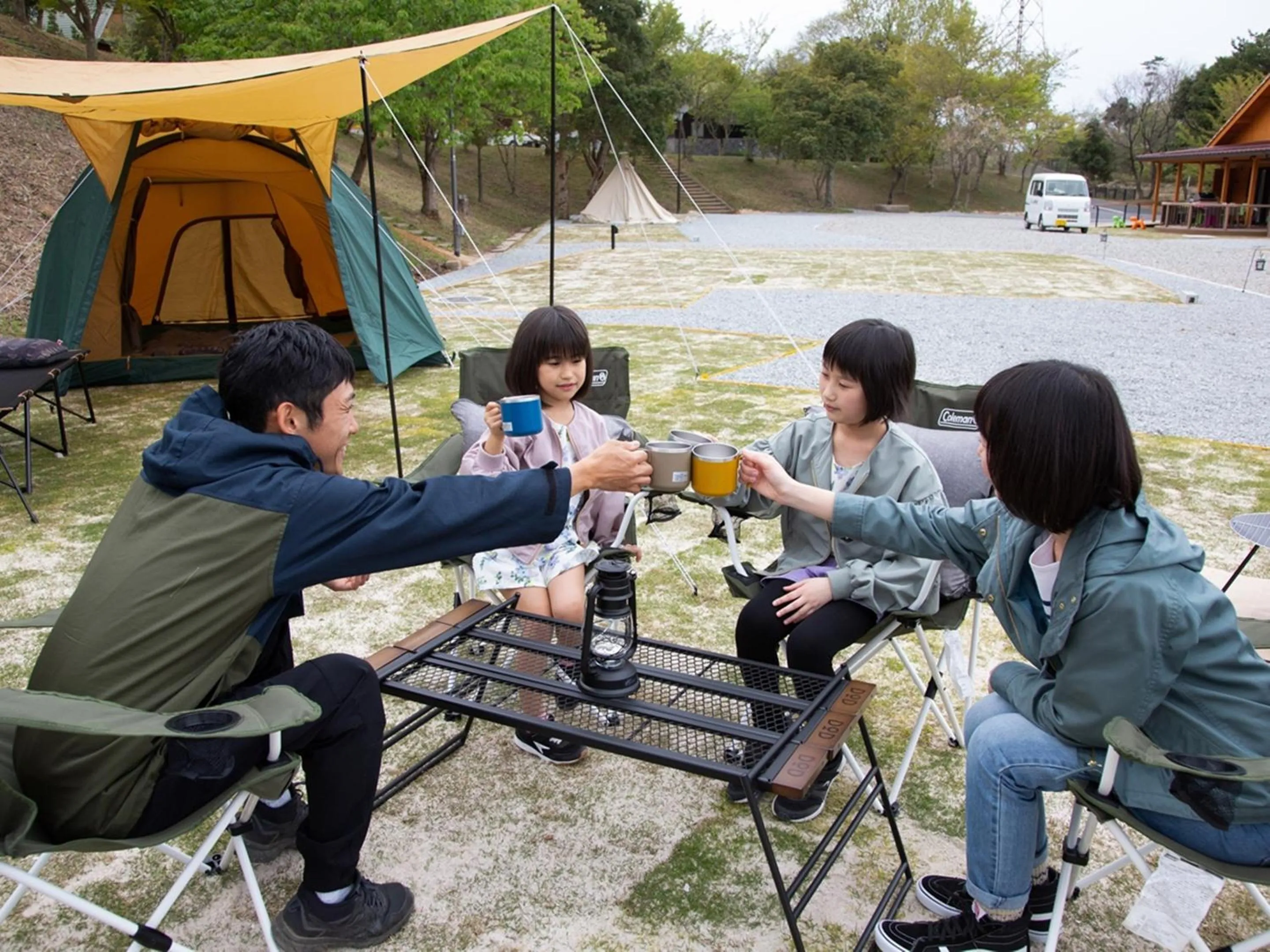 Area and facilities in Matsue Forest Park