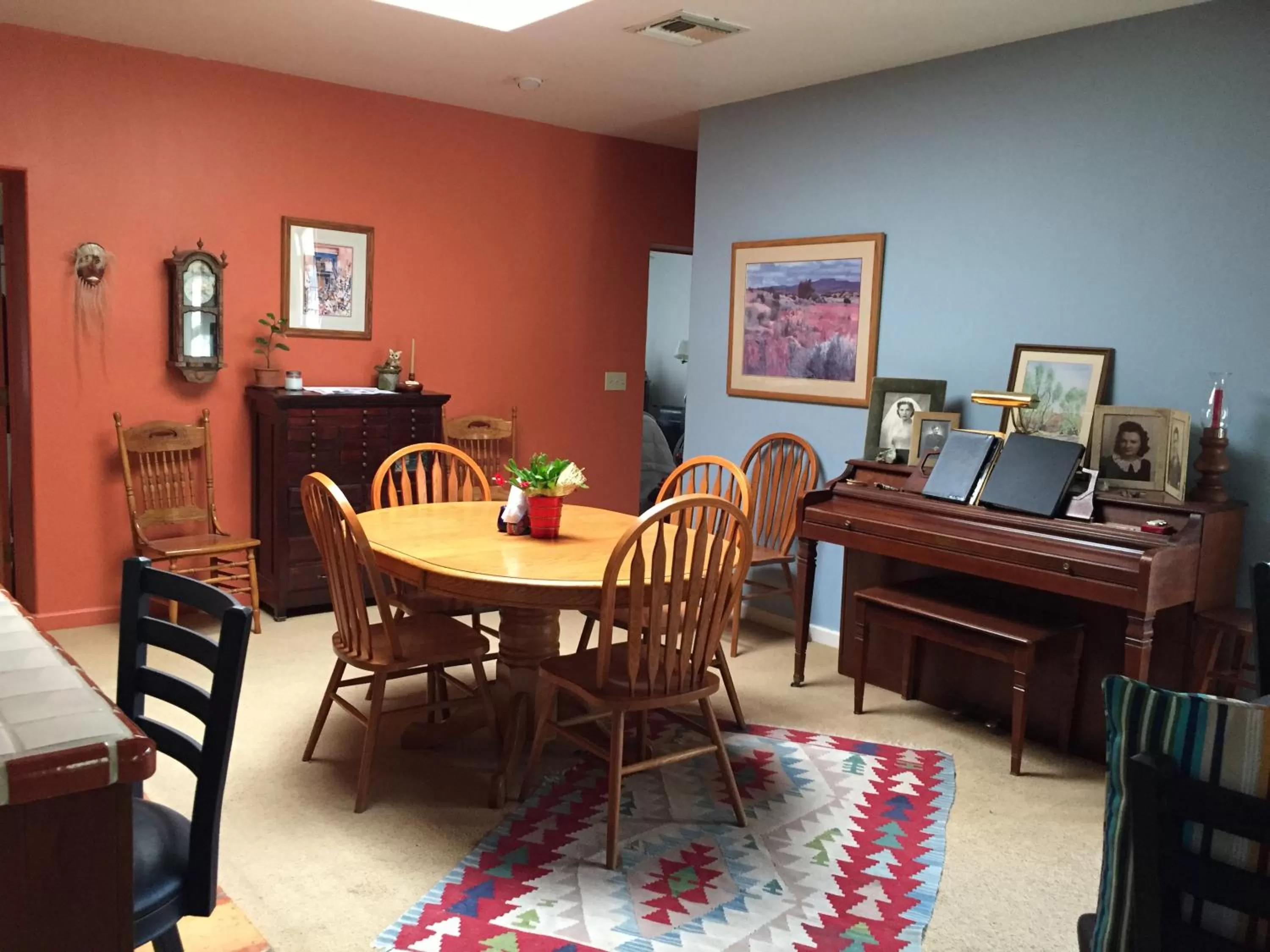 Seating area in Casa Paloma B&B