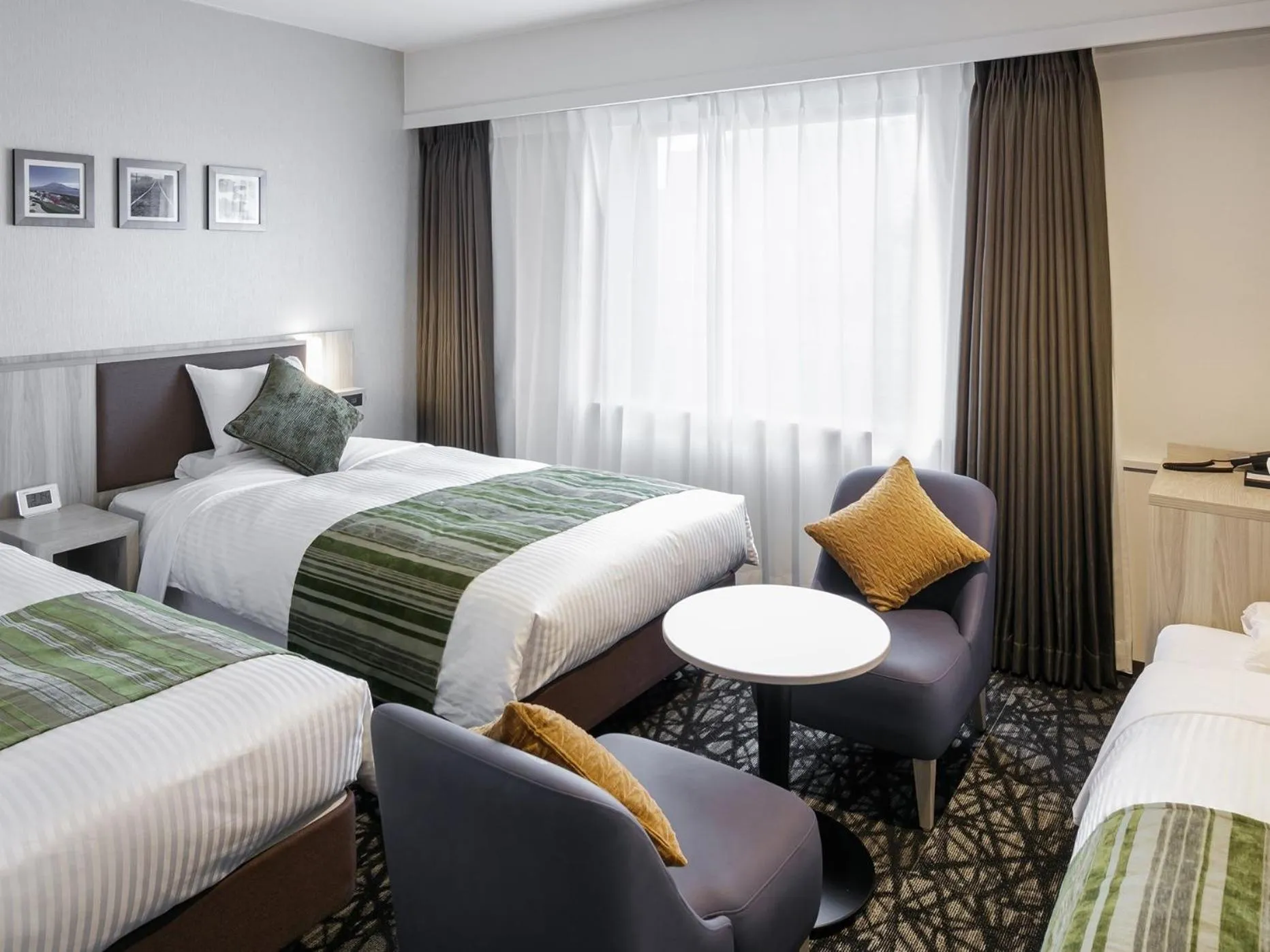 Photo of the whole room, Bed in Hotel Mystays Kagoshima Tenmonkan