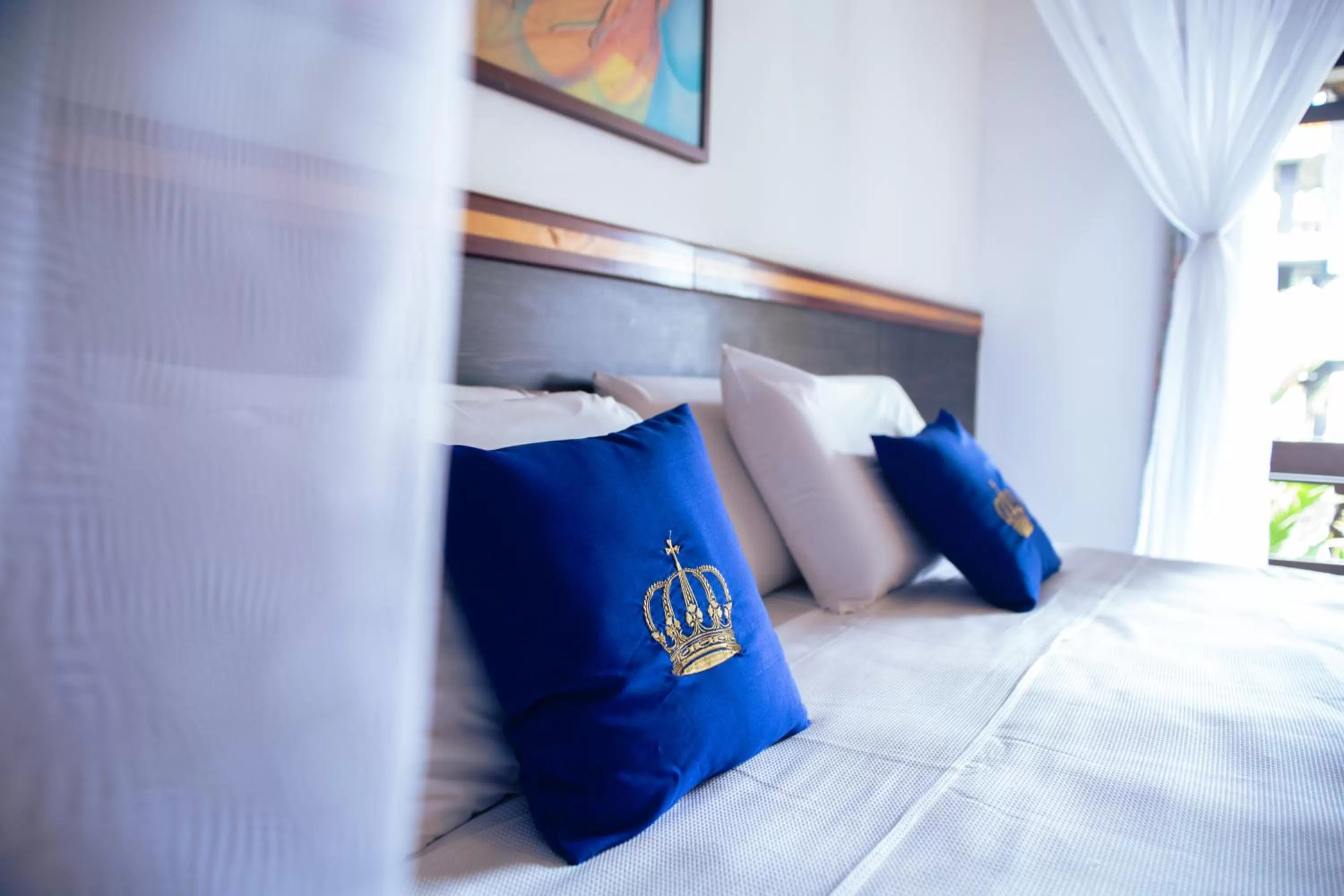 Decorative detail, Bed in Hotel Solar do Imperador