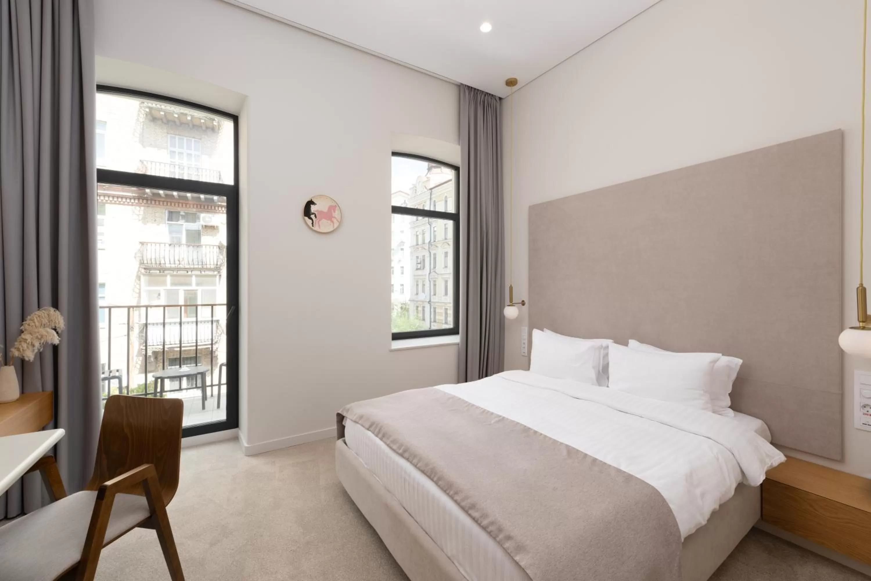 Bed in Sophia Hotel Kyiv