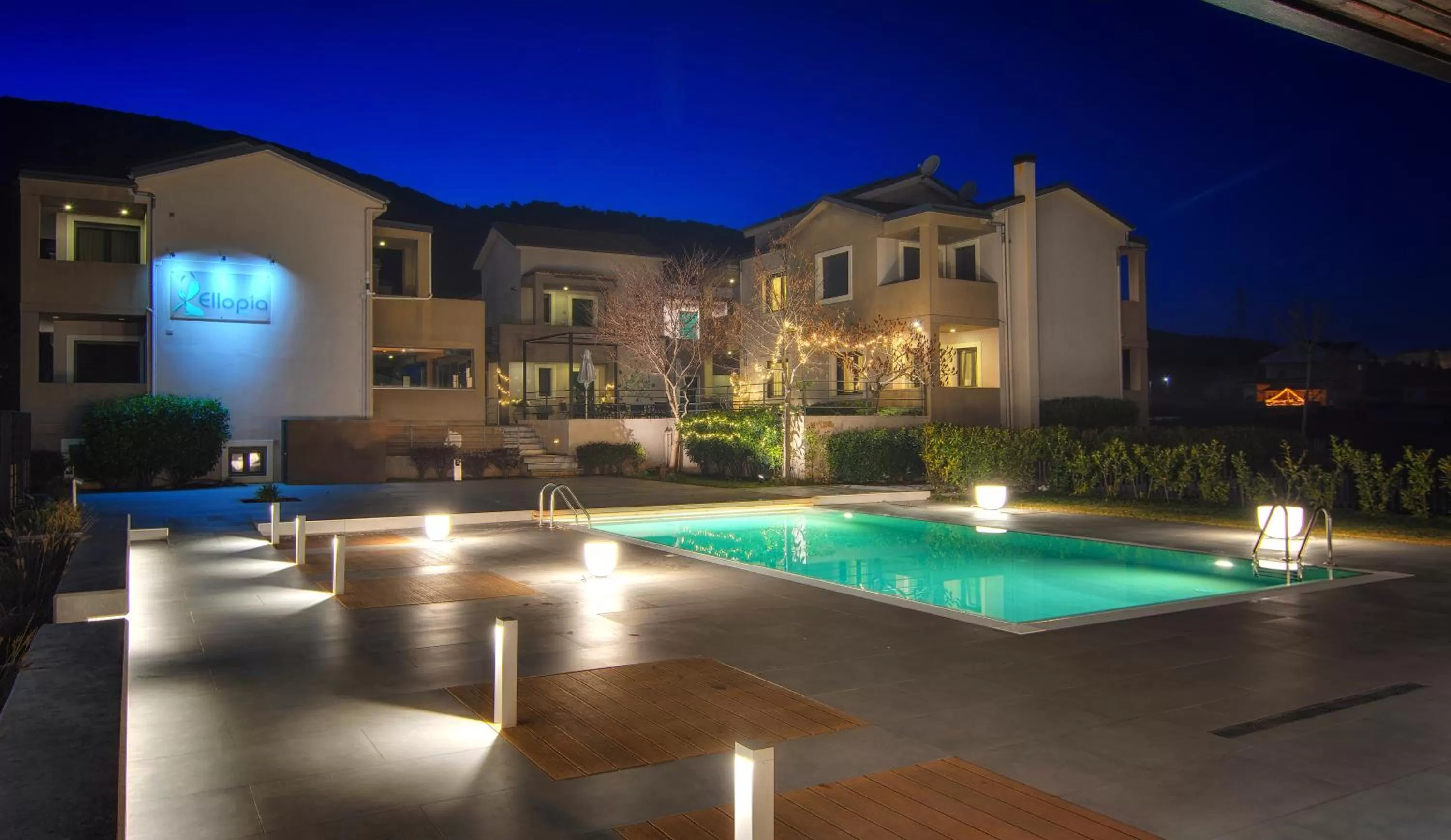 Property building in Ellopia Point Hotel