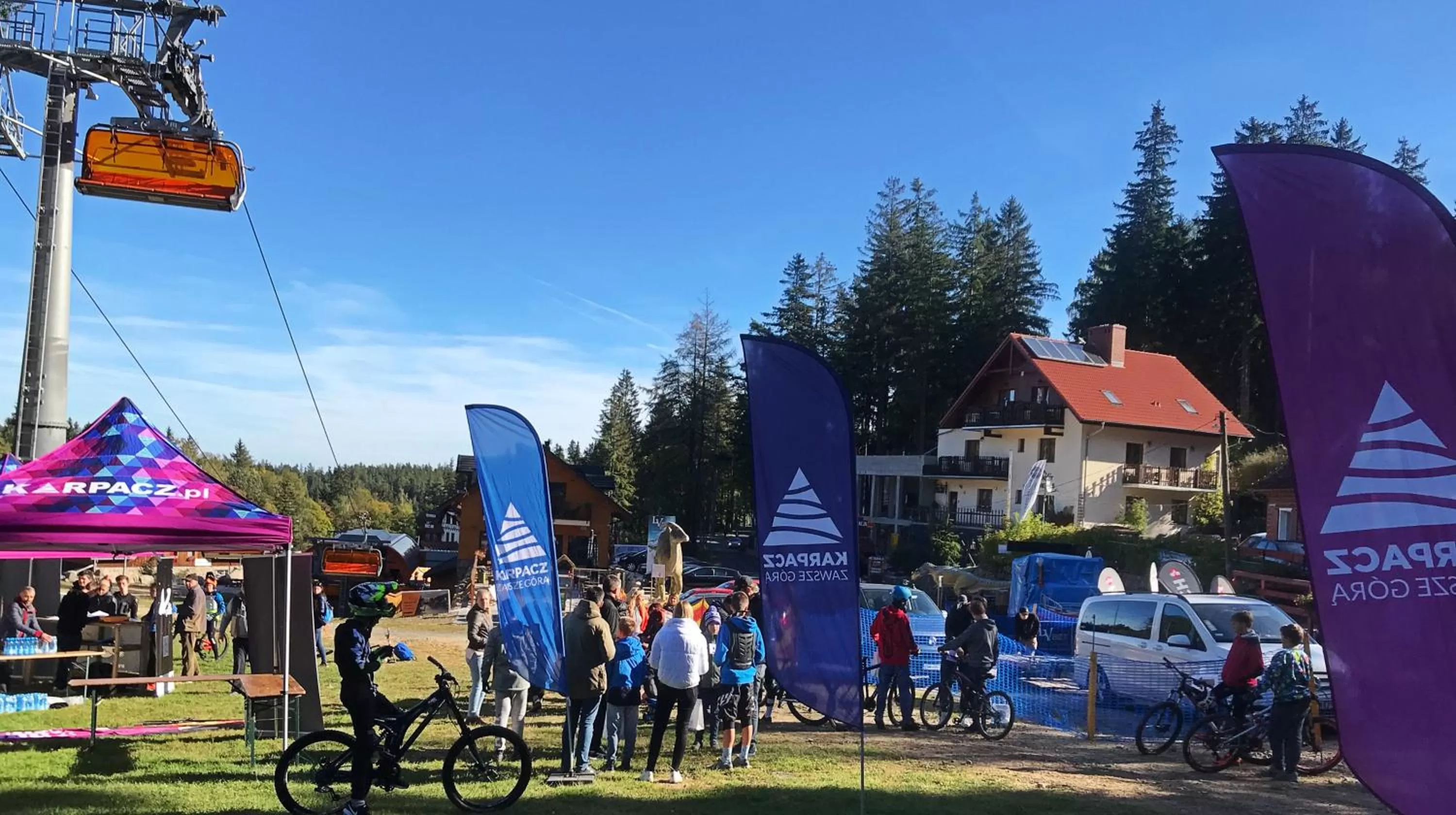 Natural landscape in Safir przy samym WYCIĄGU
