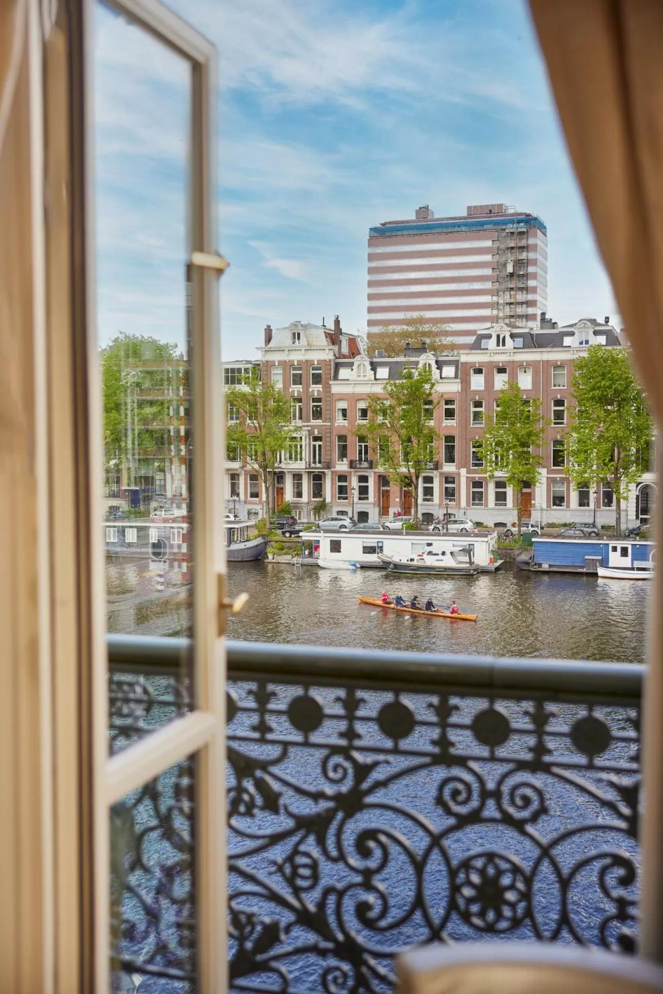 Balcony/Terrace in InterContinental Amstel Amsterdam by IHG