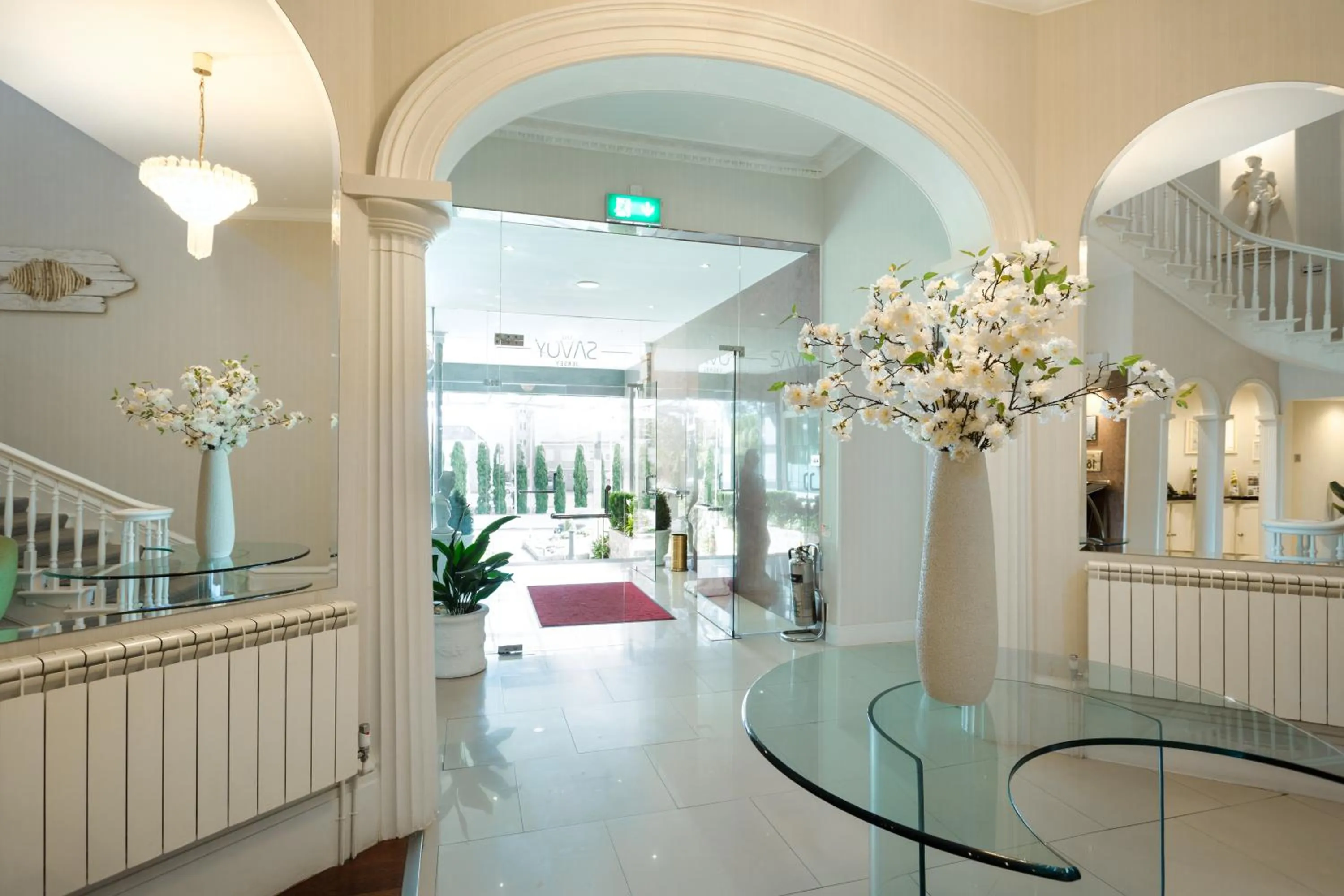 Lobby or reception in The Savoy Jersey