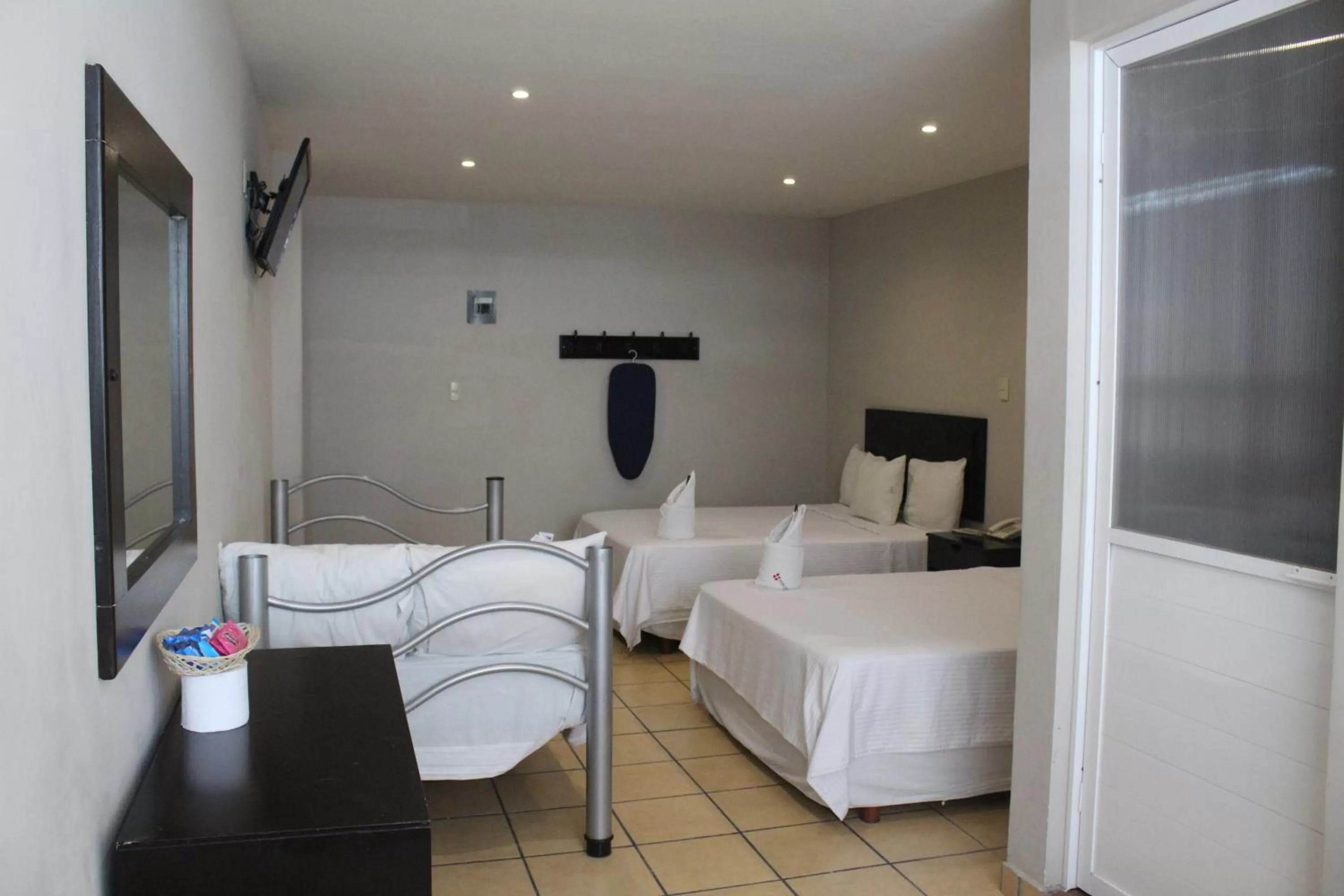 Bed in Hotel Florencia Poza Rica