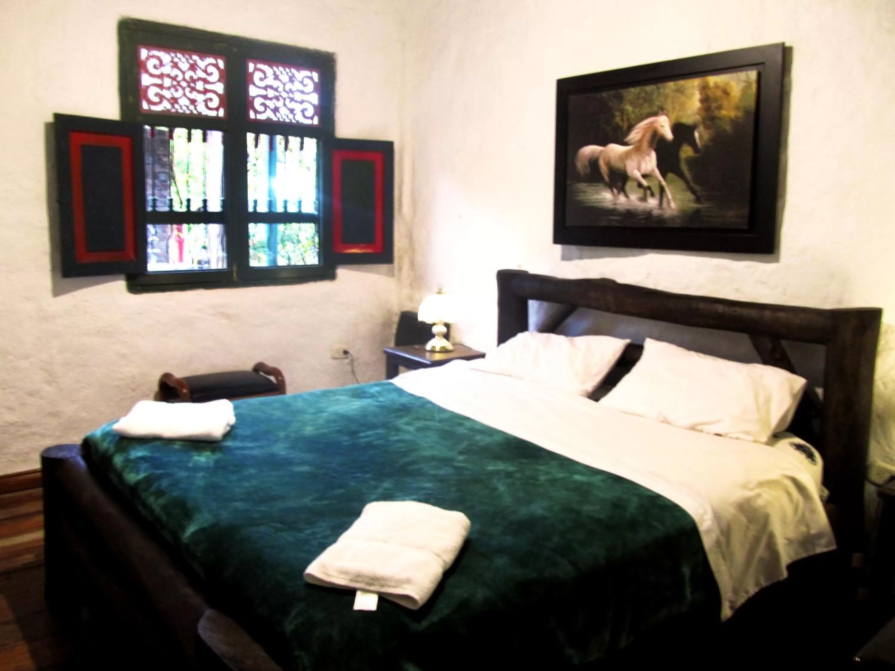 Bedroom, Bed in Finca Campestre La Adelita B&B