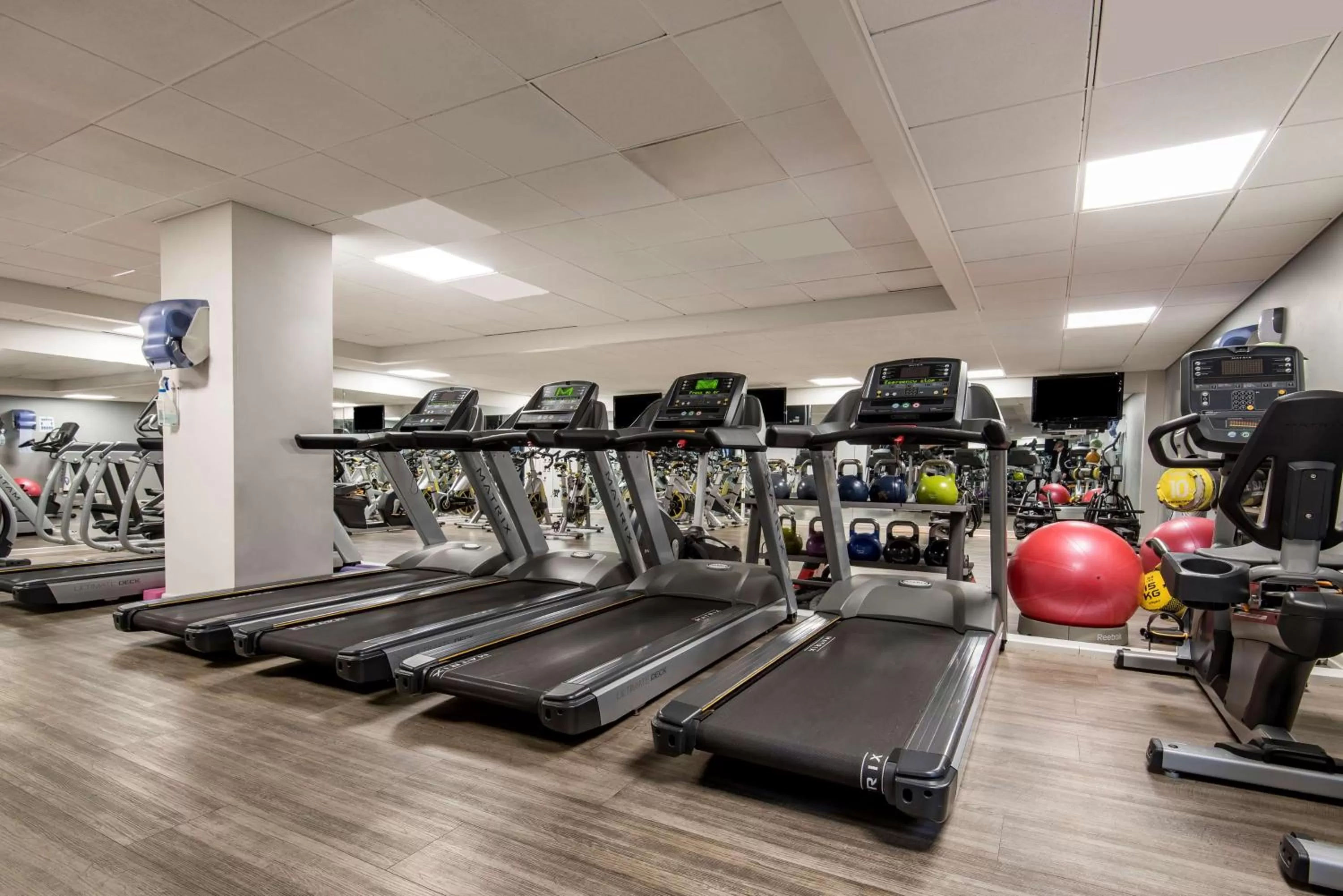 Fitness centre/facilities in Radisson Blu Manchester Airport