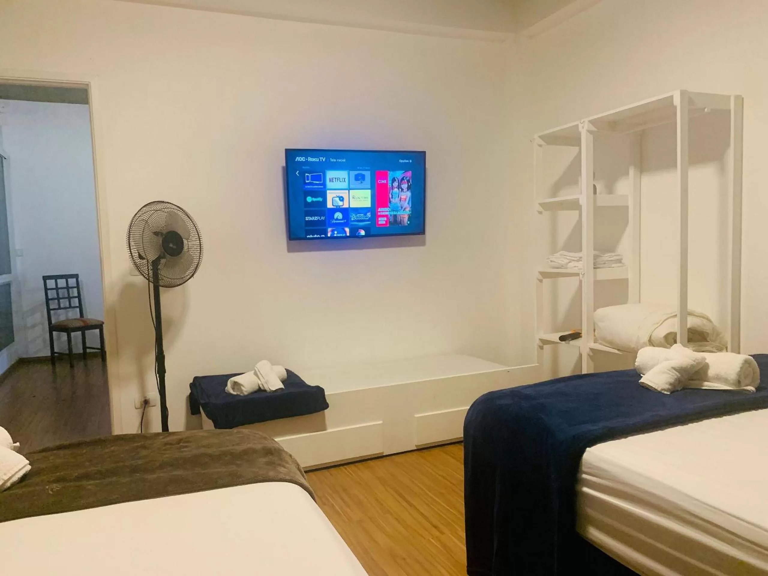 TV and multimedia, Bed in POUSADA MUNDI MORUMBI