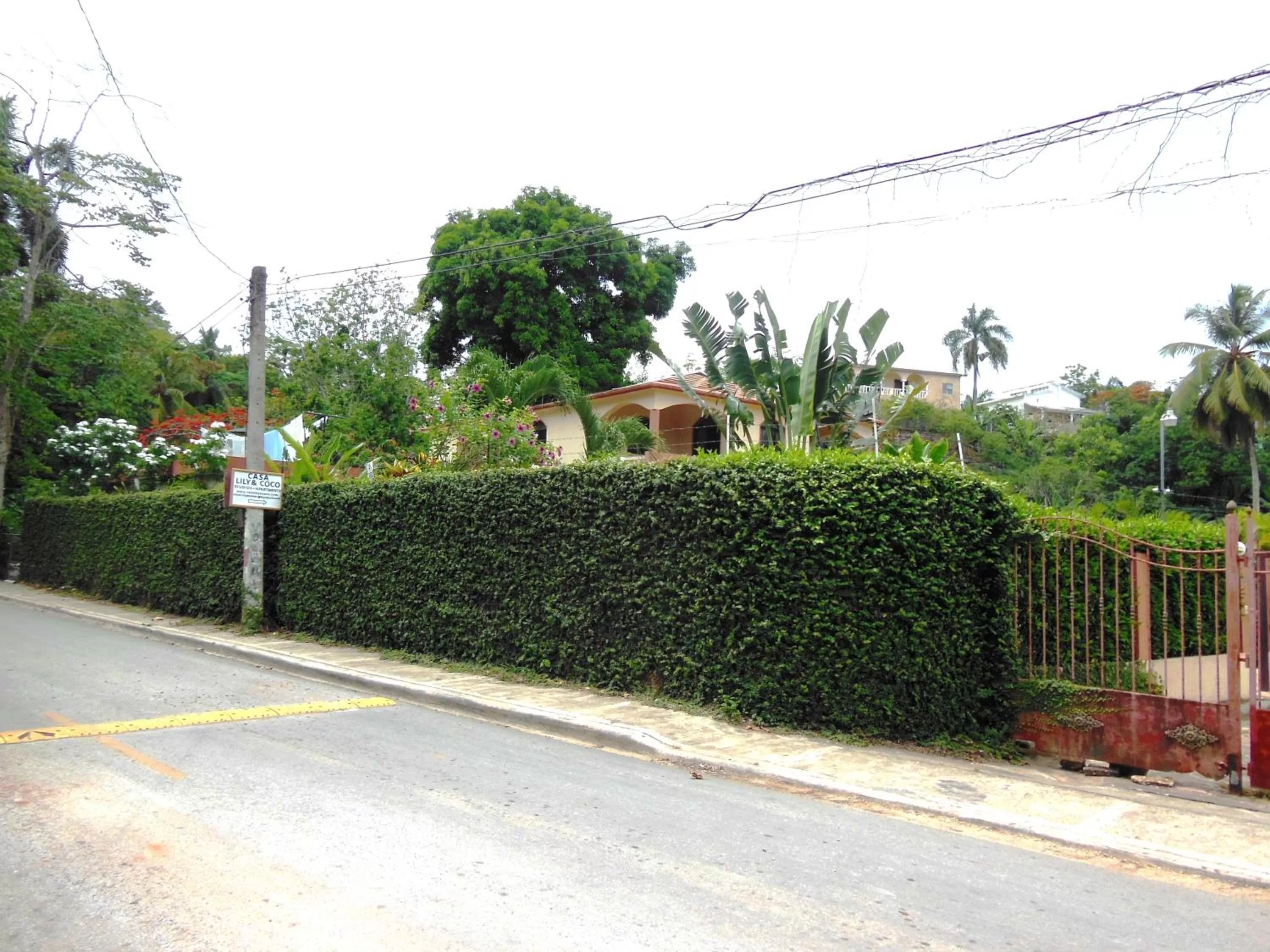 Street view in Casa Lily & Coco