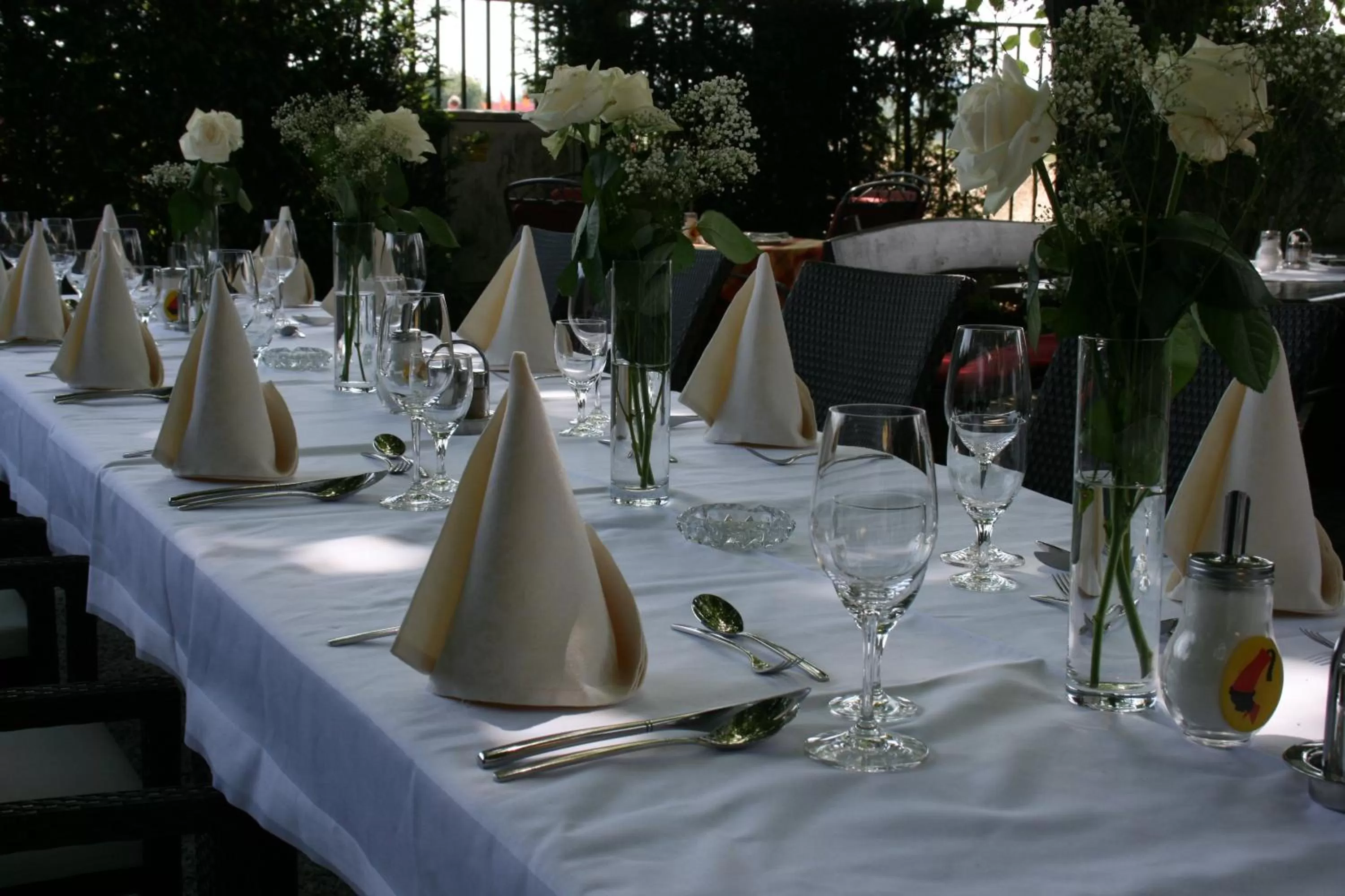 Garden in Hotel Restaurant Böck "Roter Hahn"