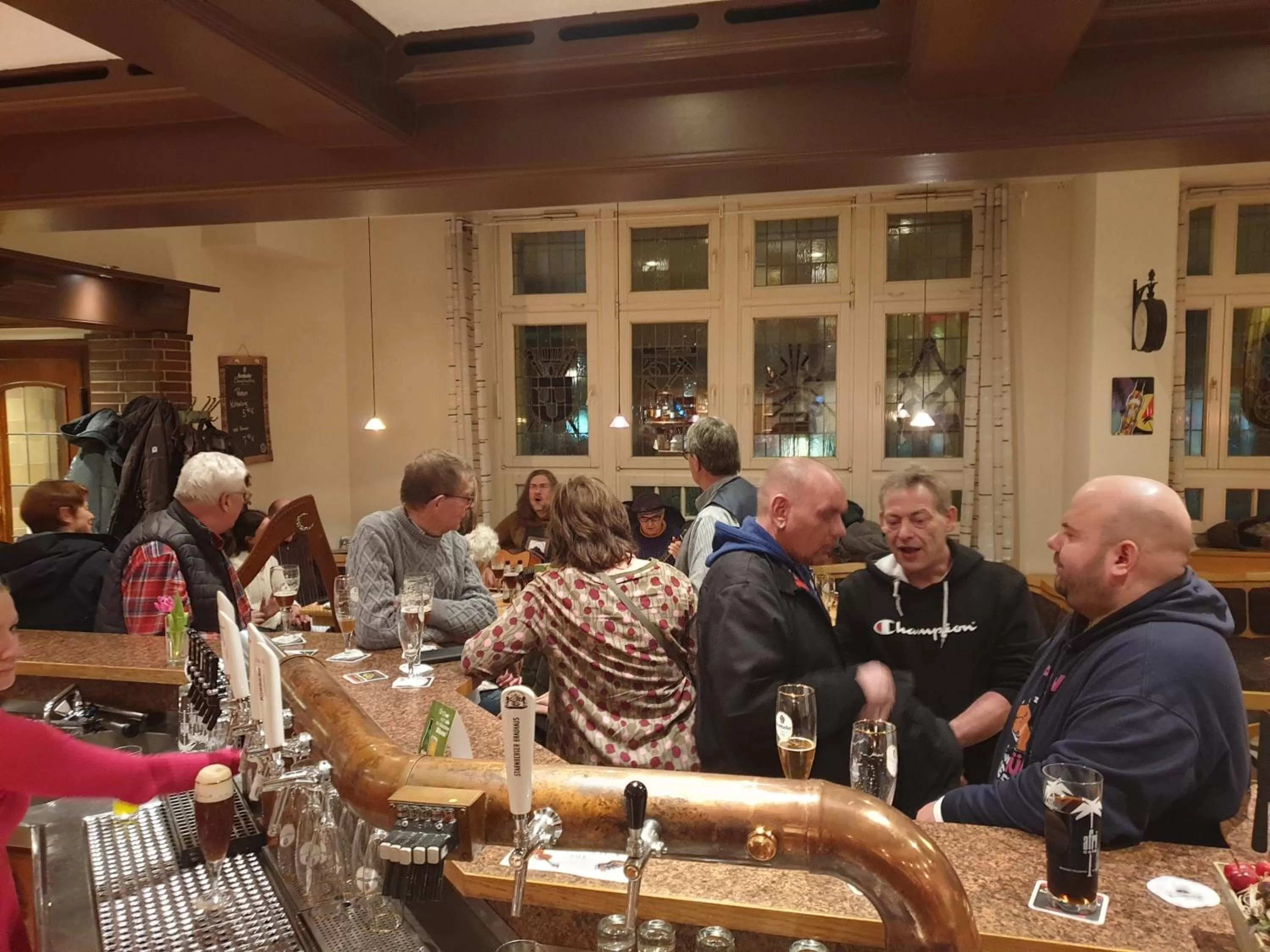 Lounge or bar, Restaurant/Places to Eat in Stadthotel Im Kolpinghaus