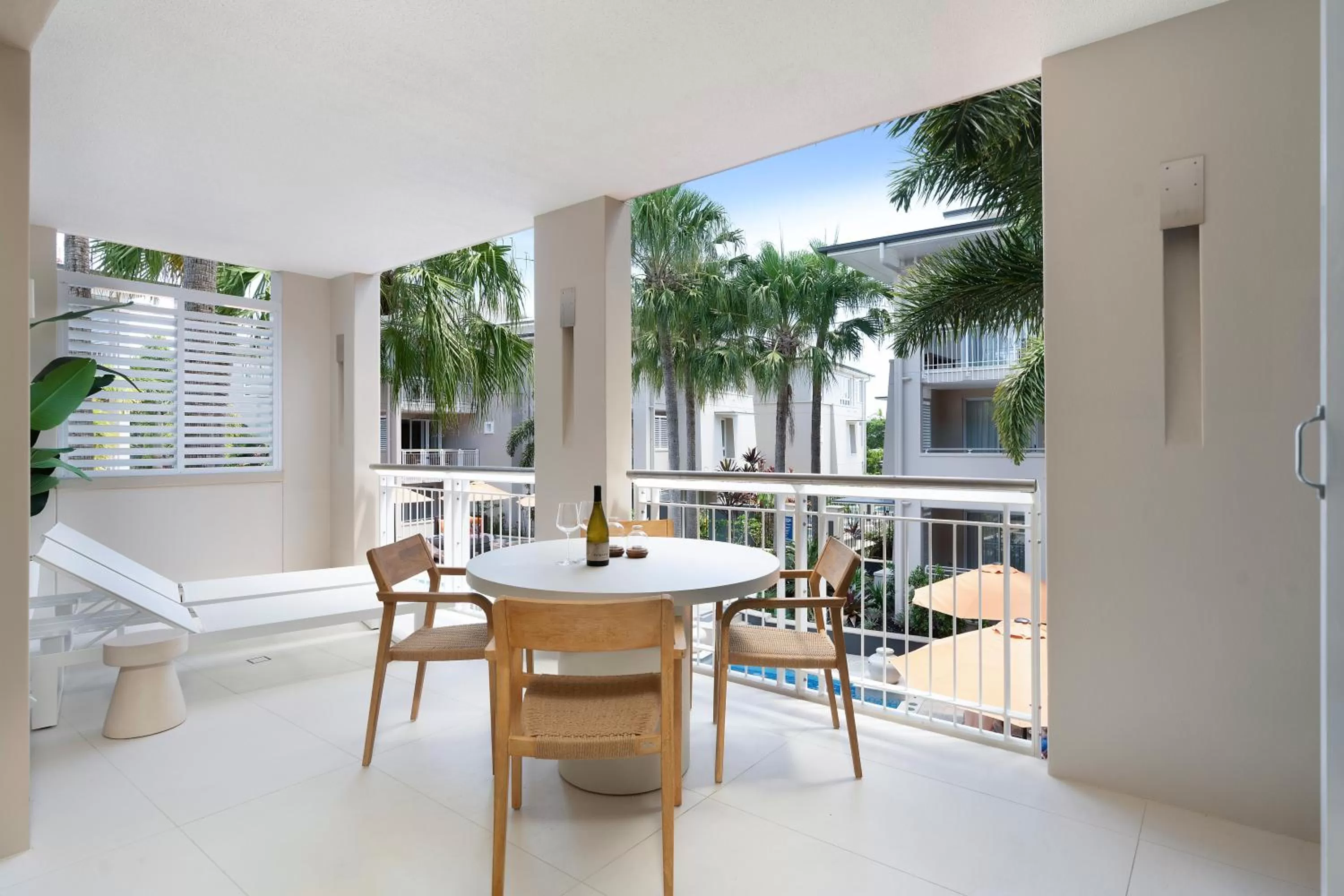 Patio in Laguna on Hastings