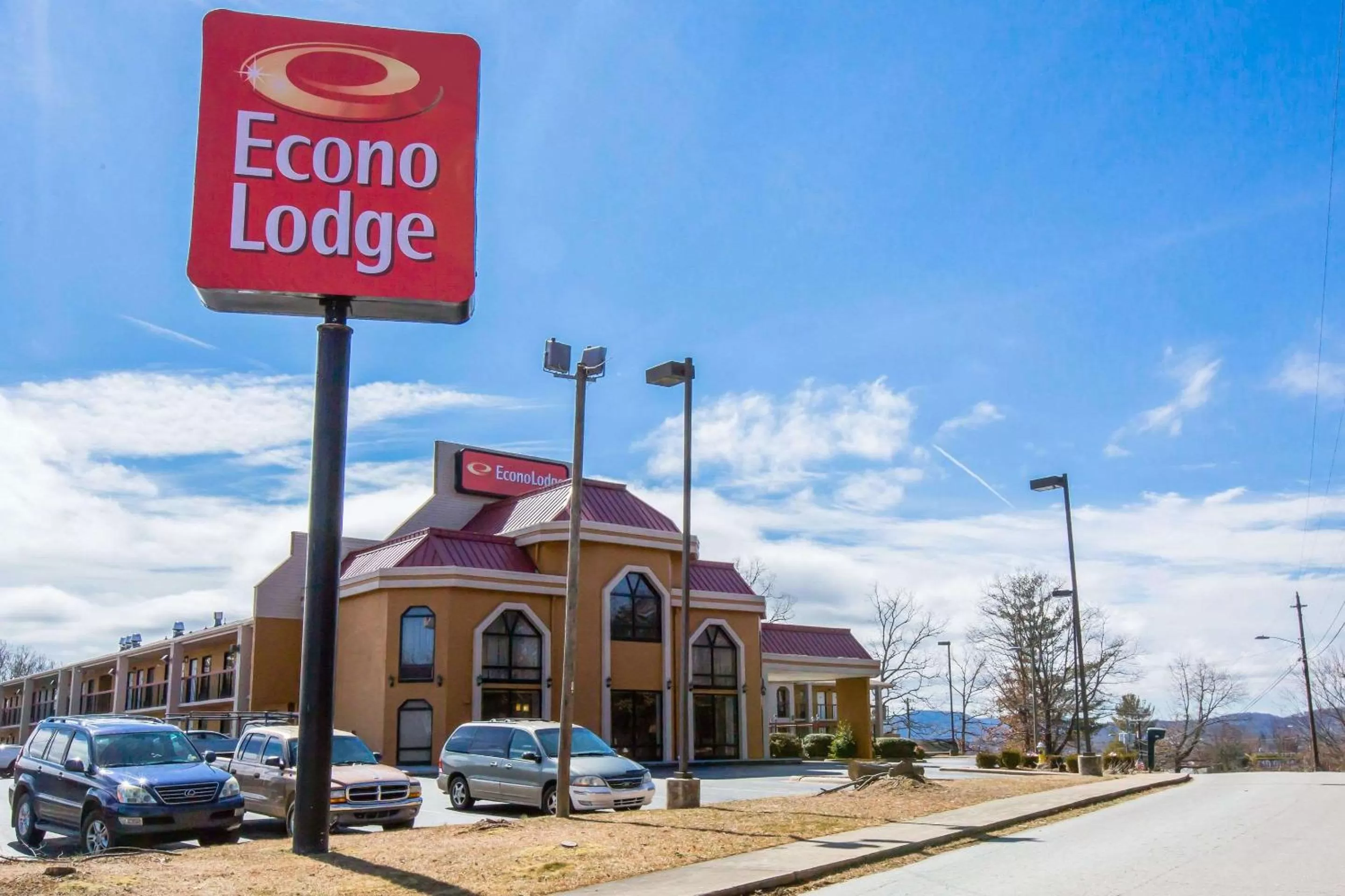 Property building in Econo Lodge Hendersonville