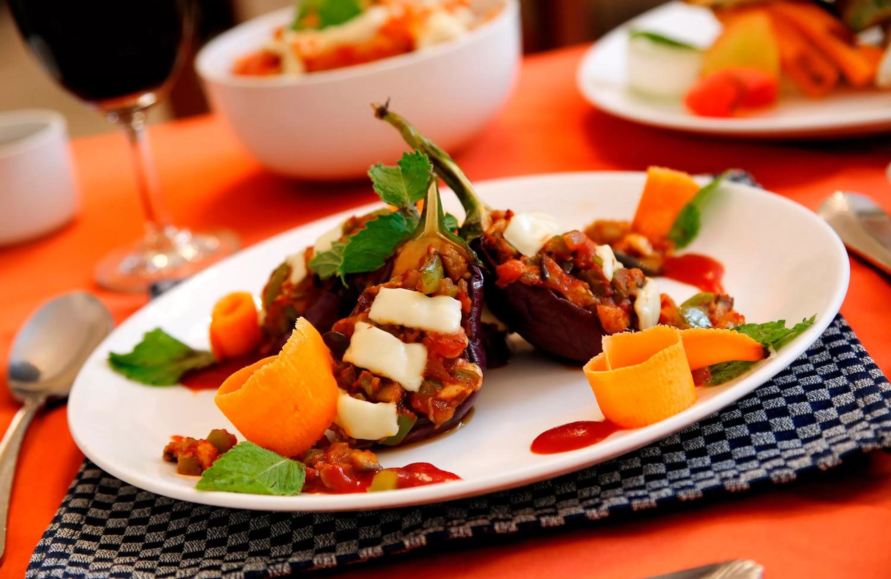 Food close-up in The Lallgarh Palace - A Heritage Hotel
