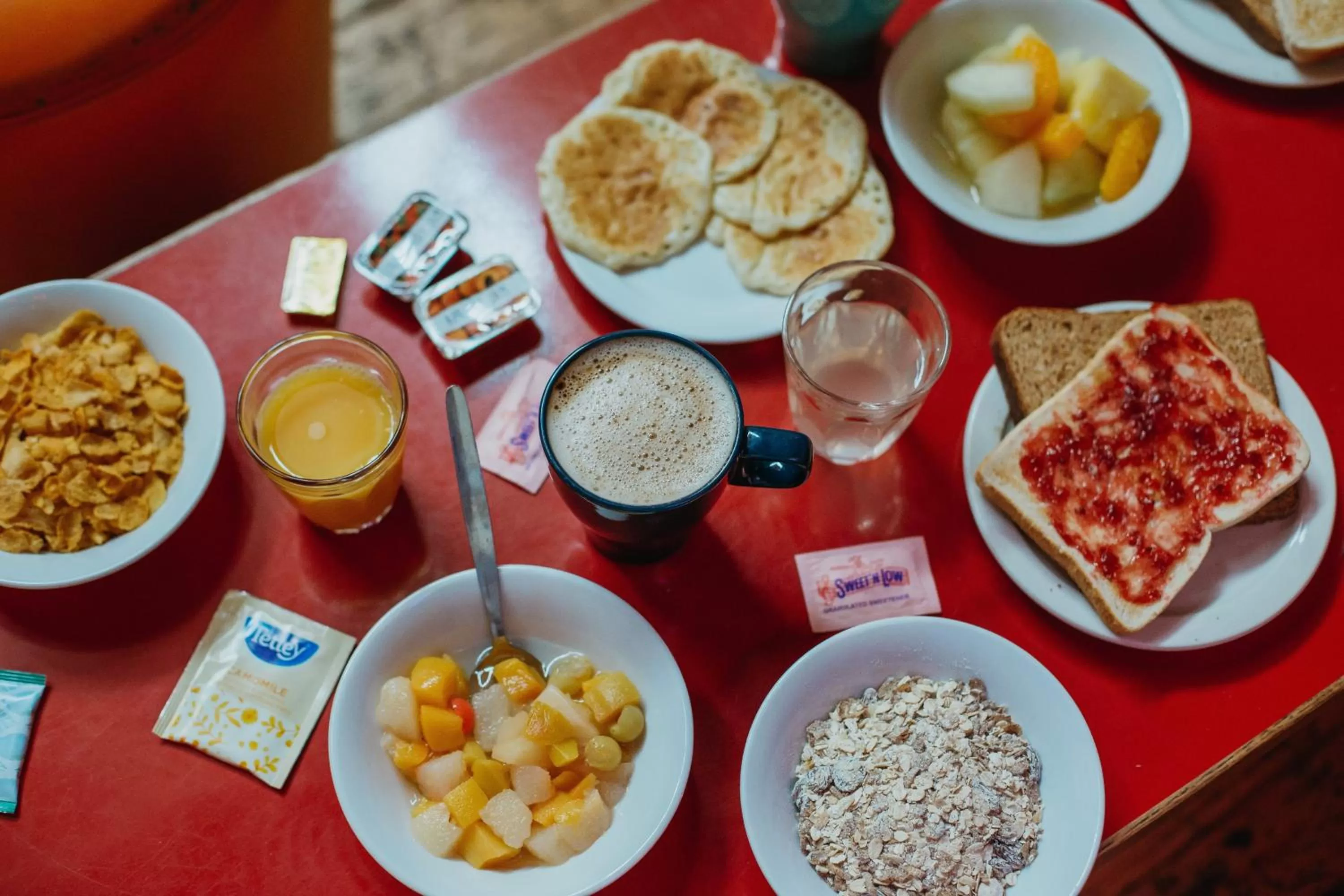 Breakfast in Clink261 Hostel