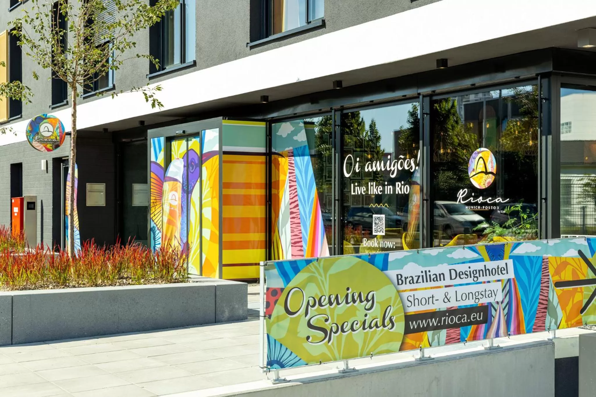 Facade/entrance in Rioca Munich Posto 3