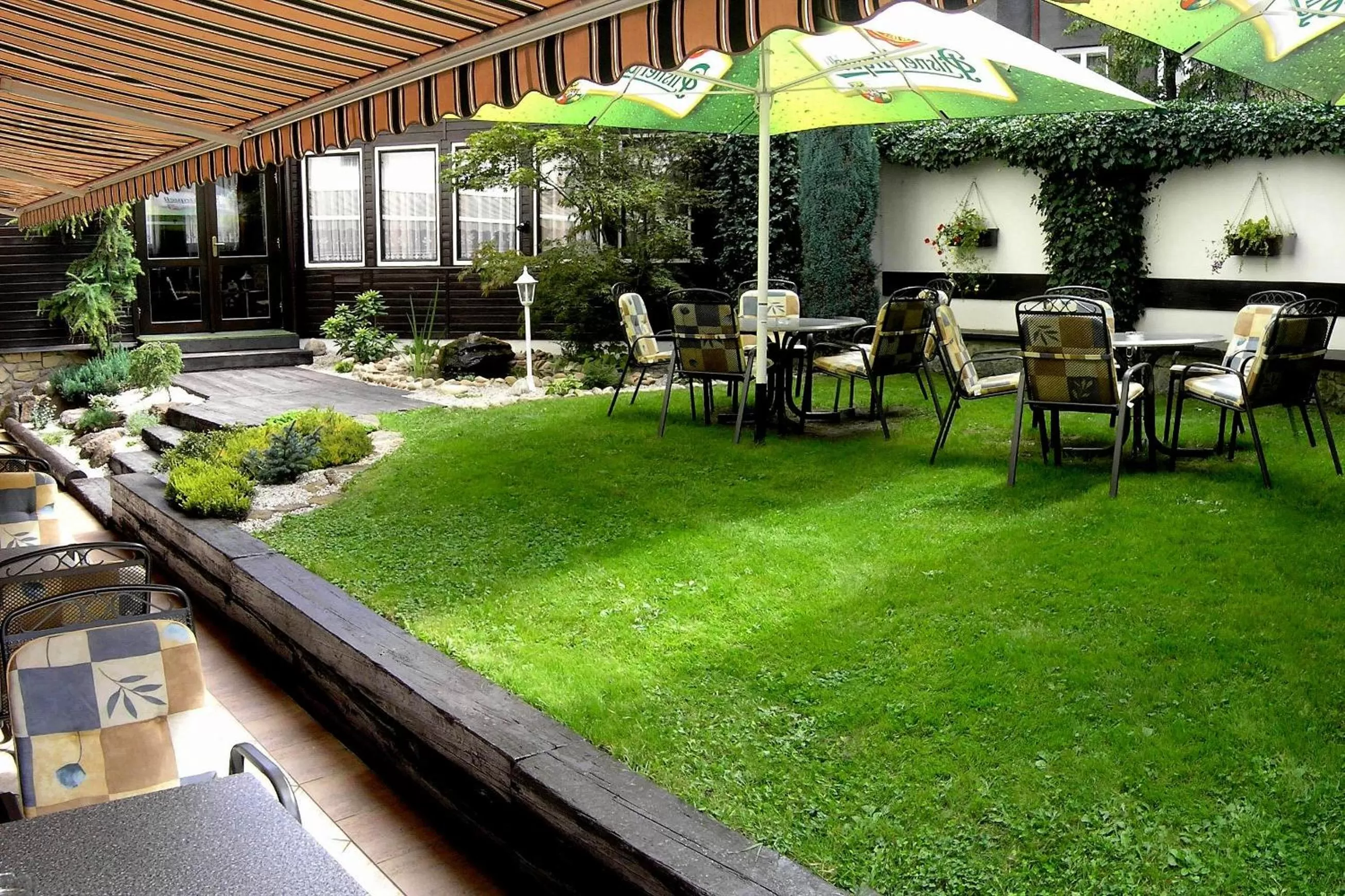 Garden in Hotel Victoria