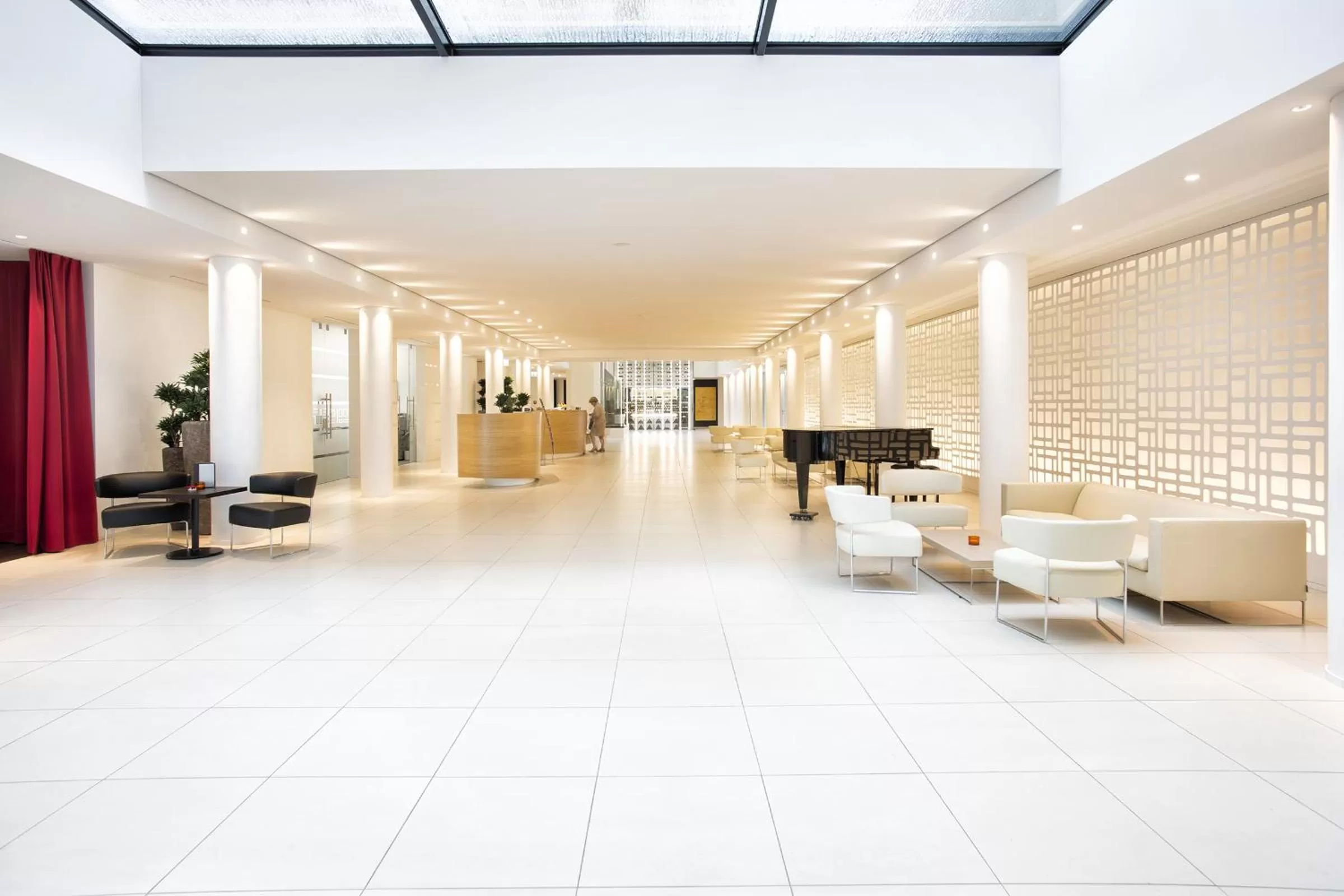 Lobby or reception in Revier Hotel Säntispark