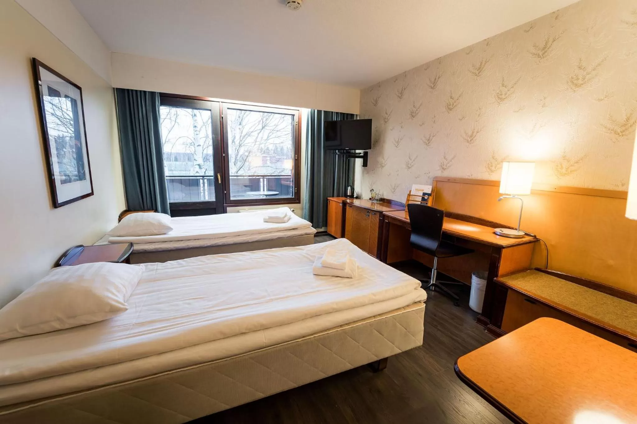 Bed in Budget Hotel Raahe