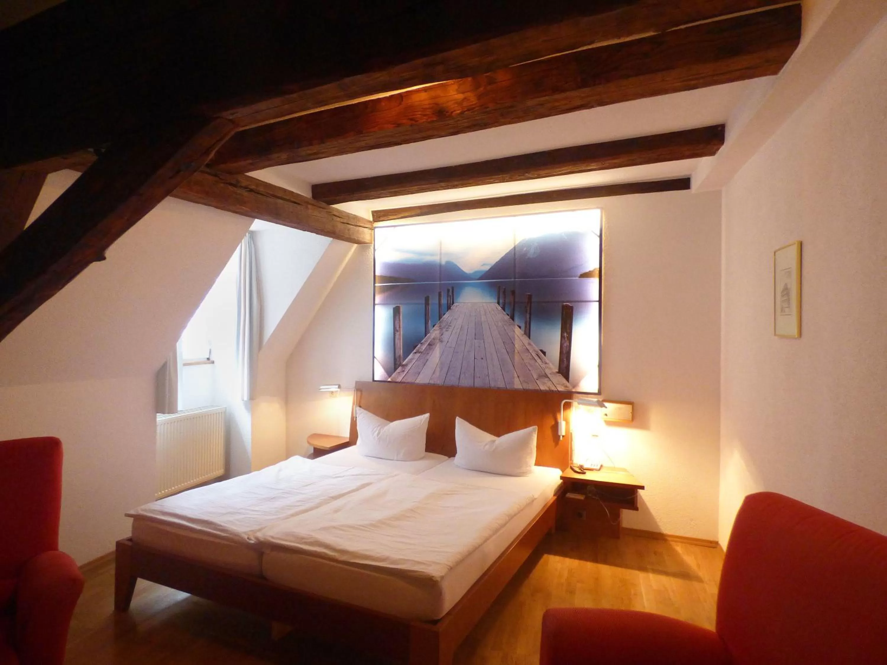 Photo of the whole room, Bed in Hotel Krone