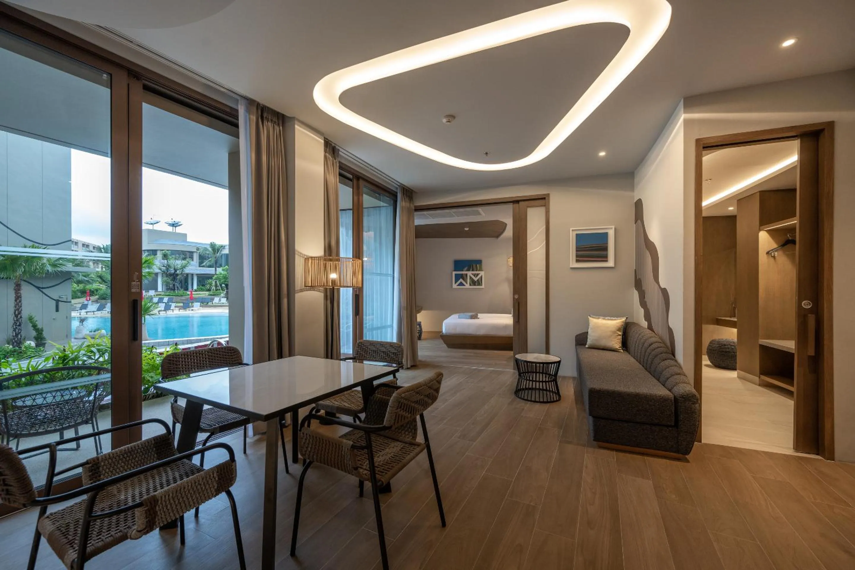 Living room in Metadee Concept Hotel